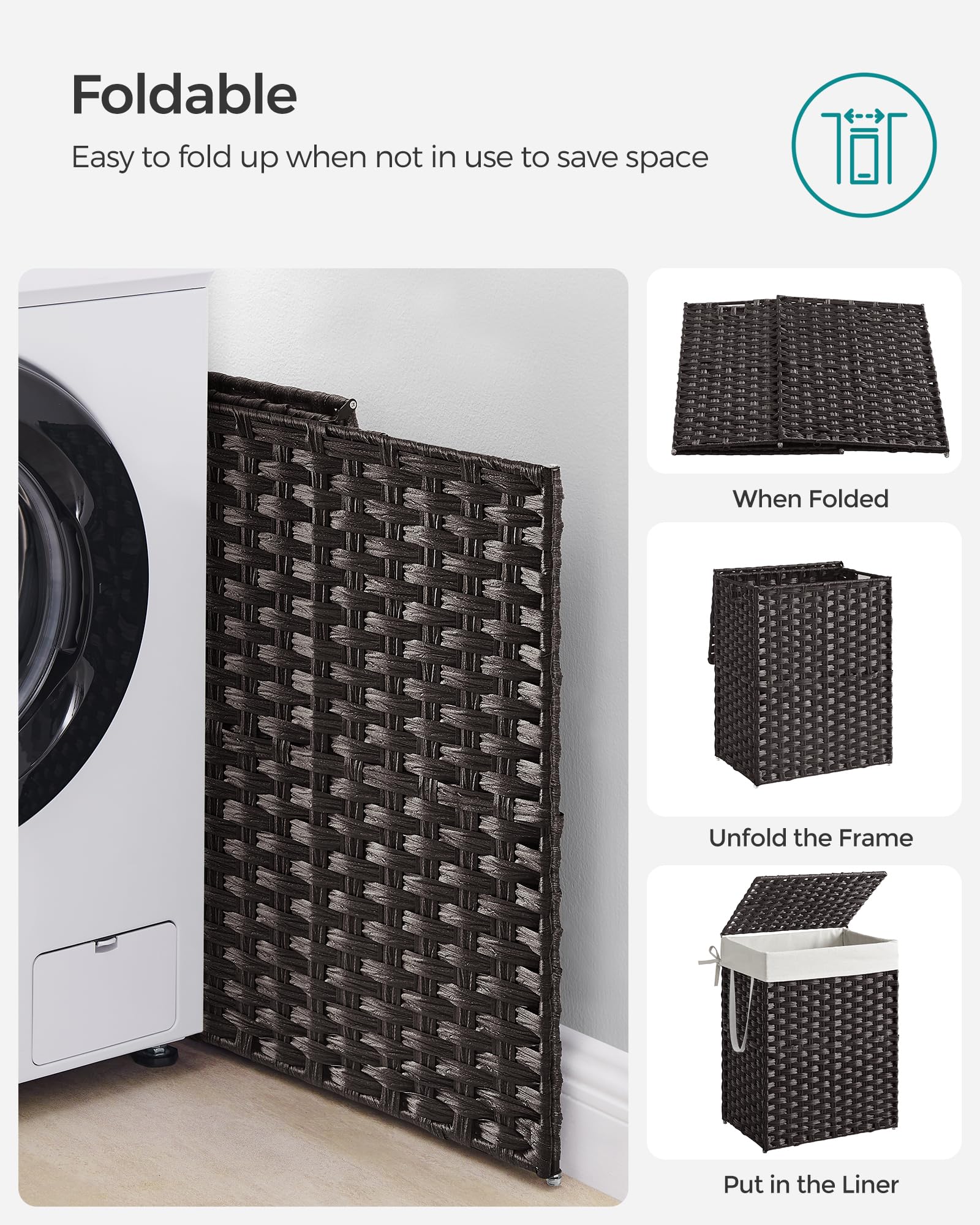 Laundry Hamper with Lid