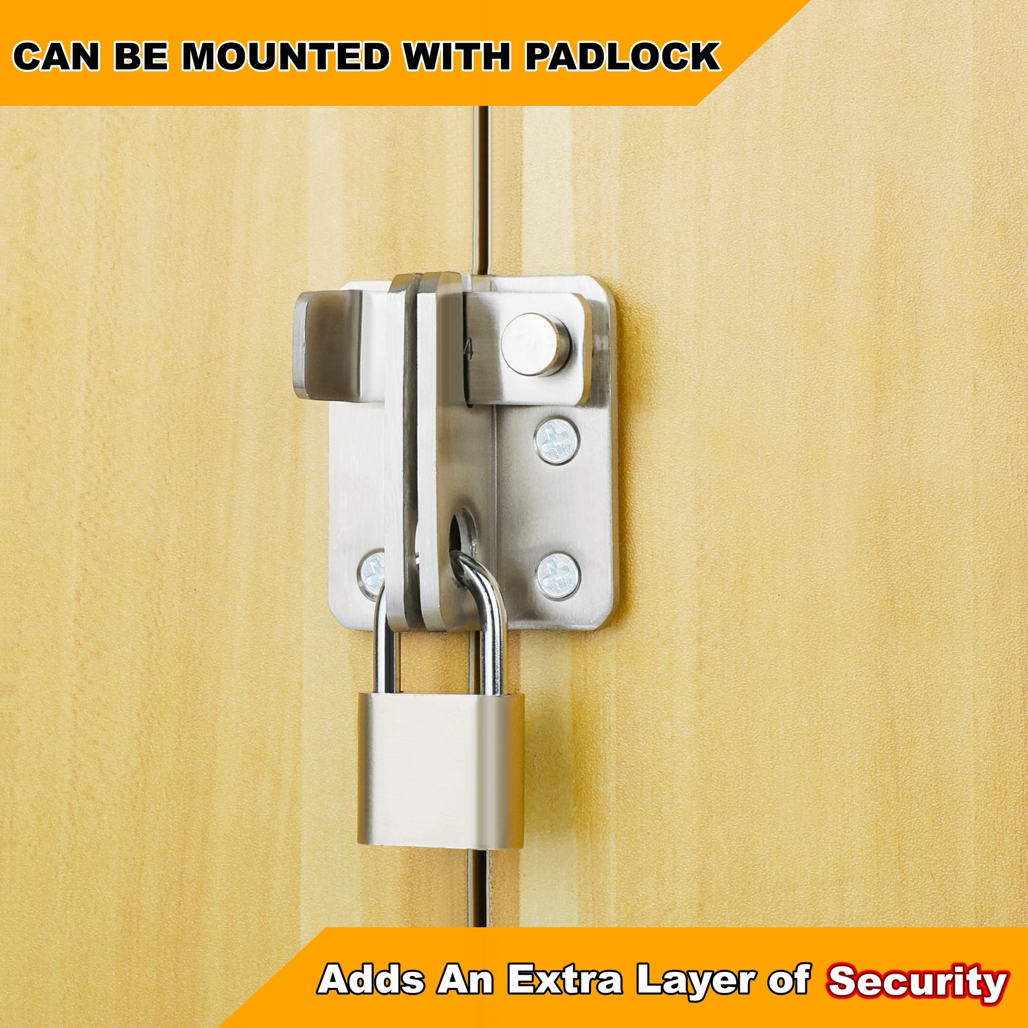 Flip Latch Gate Latch Heavy Duty Door Latch Barn Door Lock