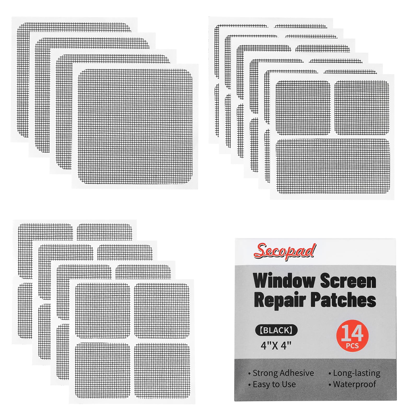 14 Sheets Screen Patch Tape (14 Count)
