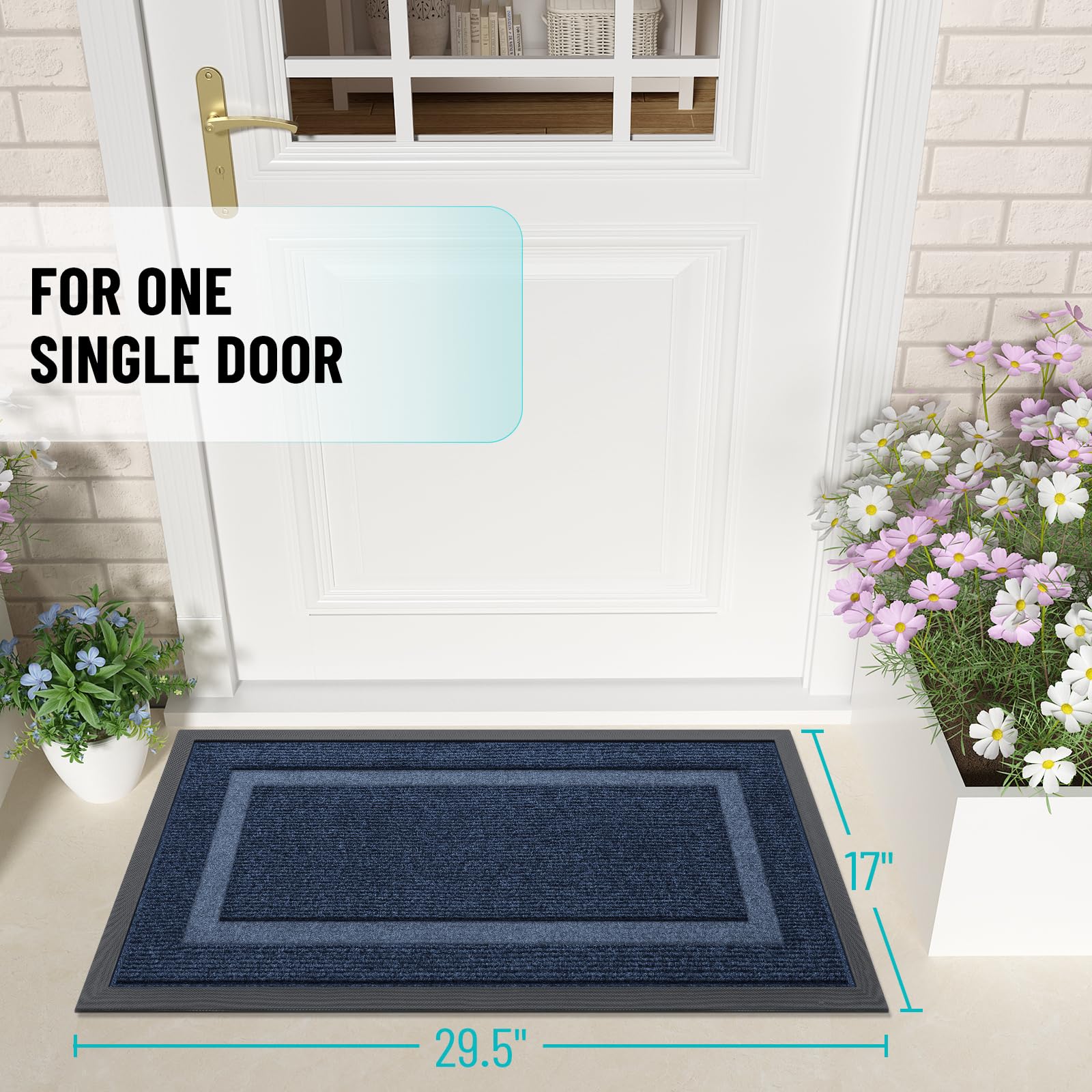 Front Door Mat Outside 29.5x17