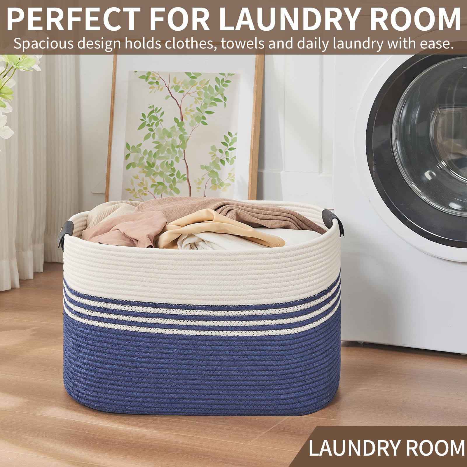 Laundry Hamper with Handles