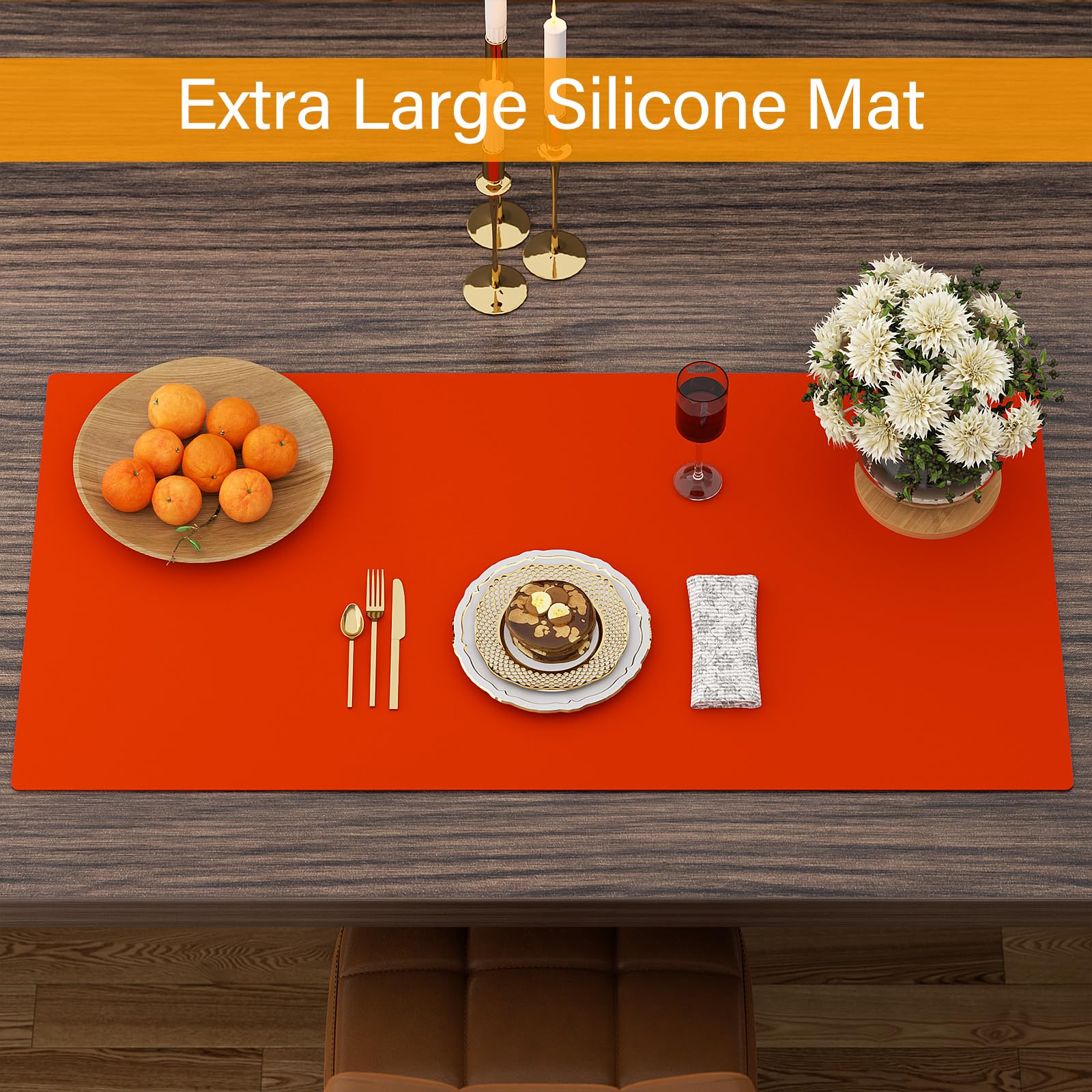 Silicone Protector Mat 47x24 Inch
