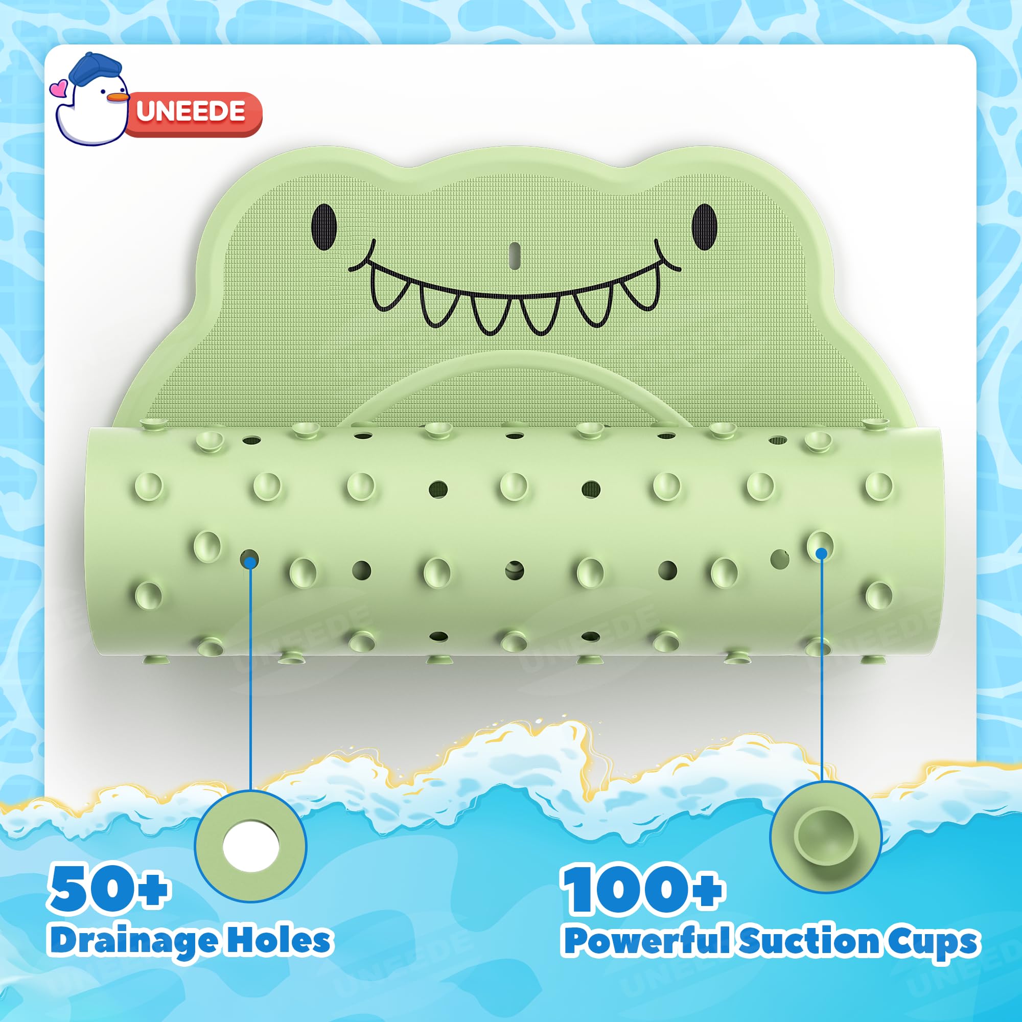 Dinosaur Kids Bathtub Mat Non Slip