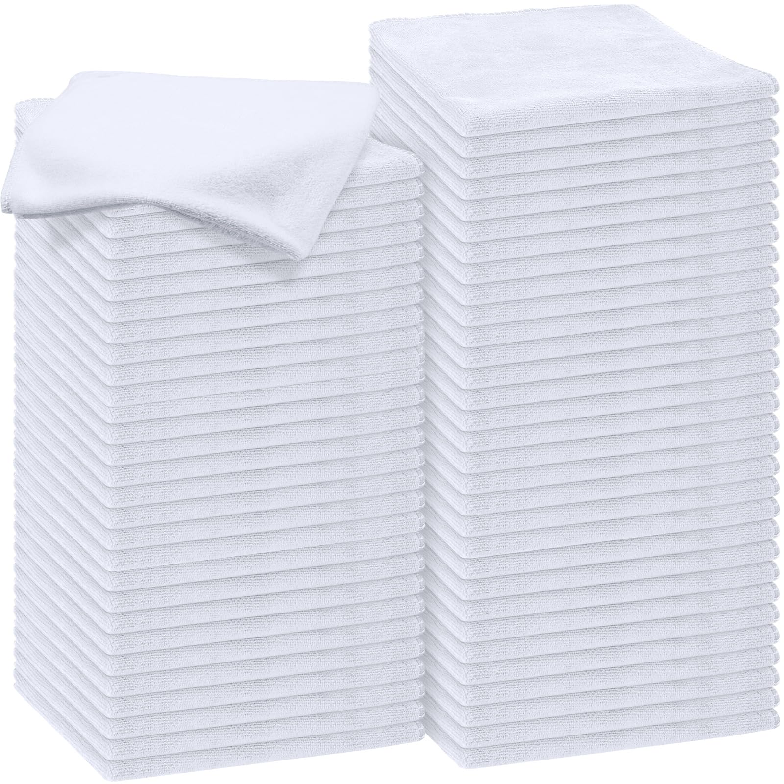 Microfiber Cleaning Cloths for Cars 16 x 16 Inch Ultra Absorbent Car Towels Drying Reusable Cleaning Supplies House Kitchen Window Microfiber Towel