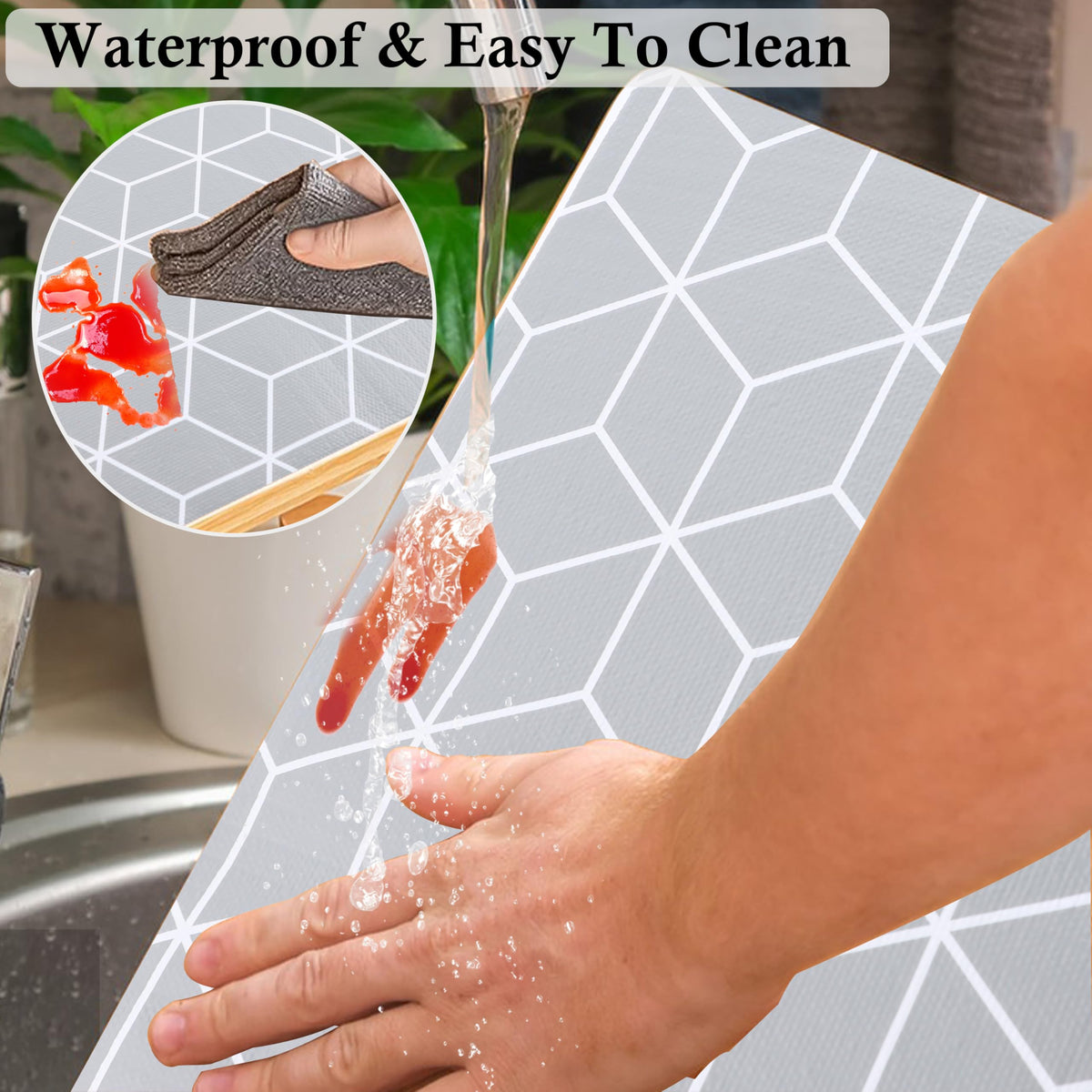 Shelf Cabinet Liner 10 Inch Wide X 20 Ft Waterproof Kitchen Cabinet Drawer Paper Mat Non Slip Pantry Cupboard Closet Liners Non Adhesive Liner for Bathroom Dresser Refrigerator Under Sink (20 Foot)