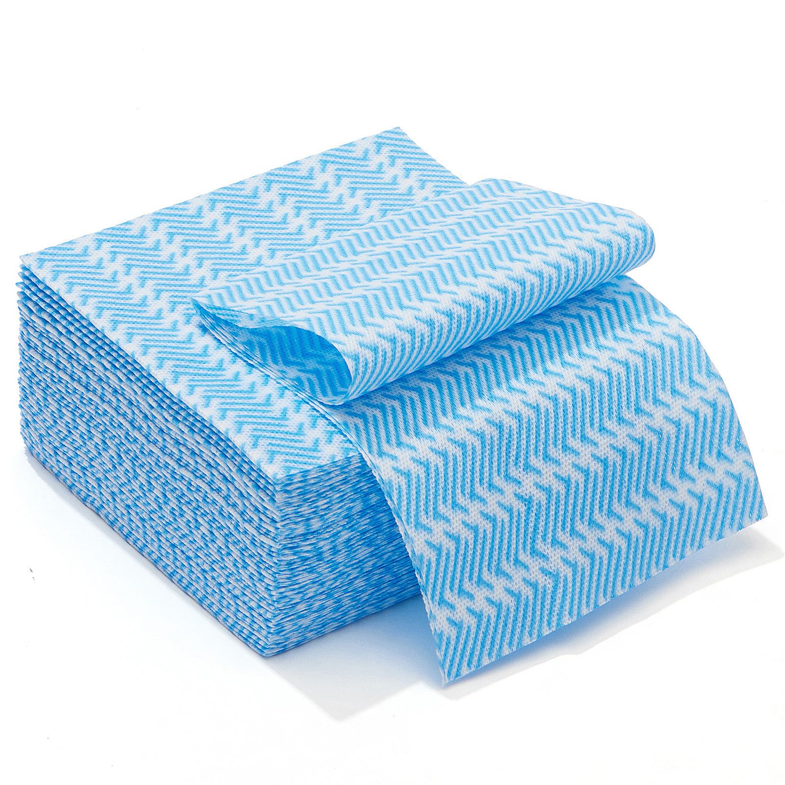 Handi Wipes Reusable Cloths Disposable Cleaning Towels Dry Kitchen Wipes Reusable Dish Towel Washcloths Dry Fast Multi (40 Count)