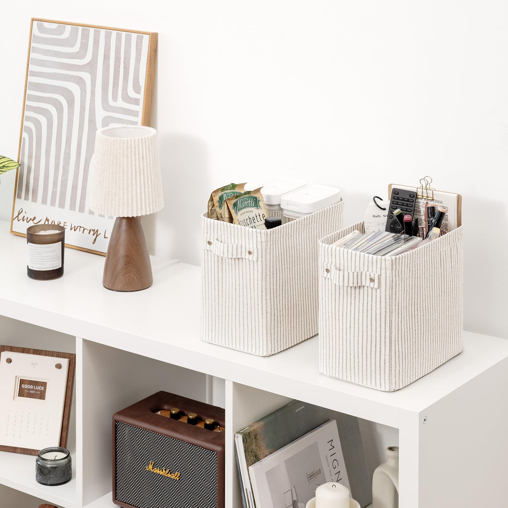 Narrow Storage Bins (2 Count)