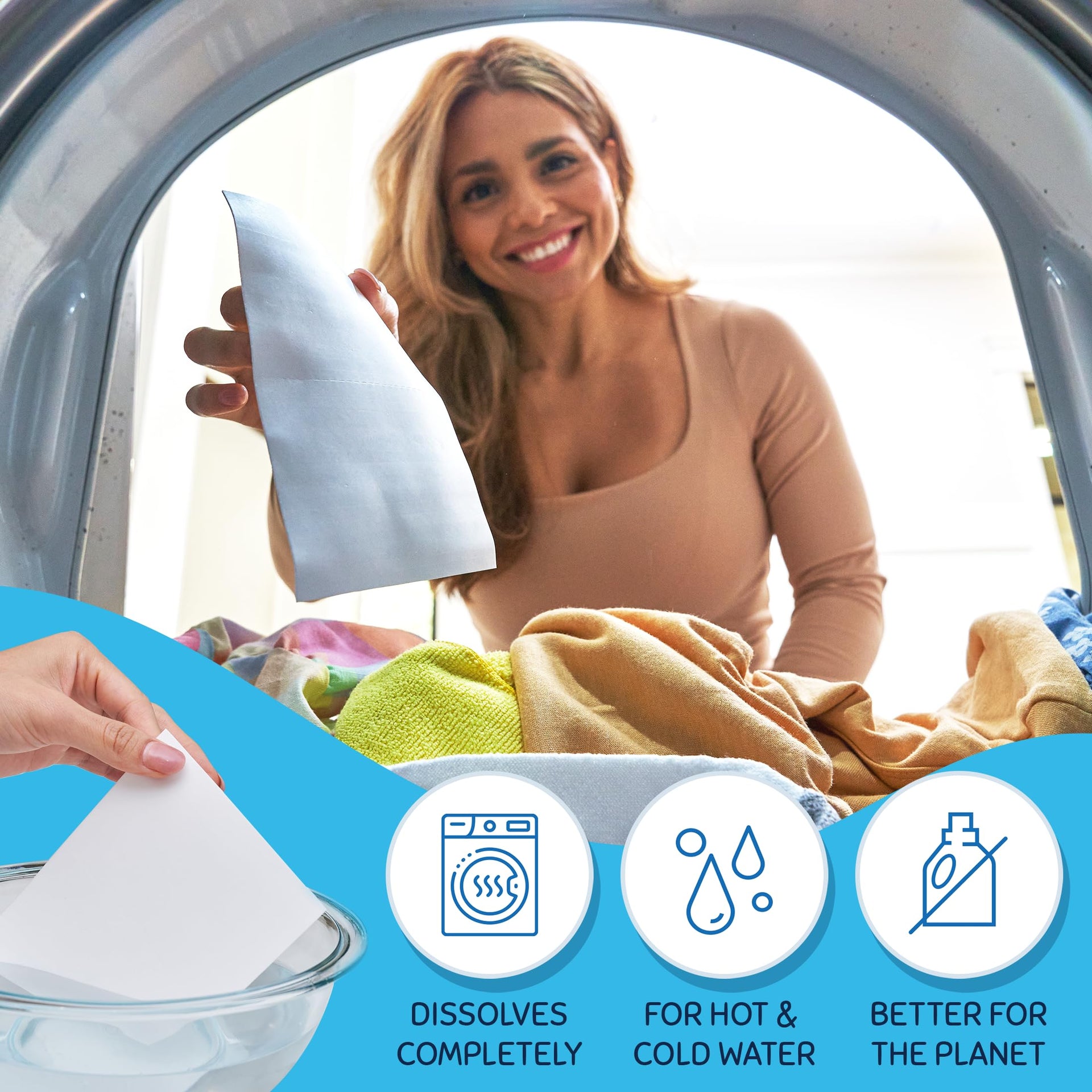 Stain Remover Spray & Detergent Sheet Bundle