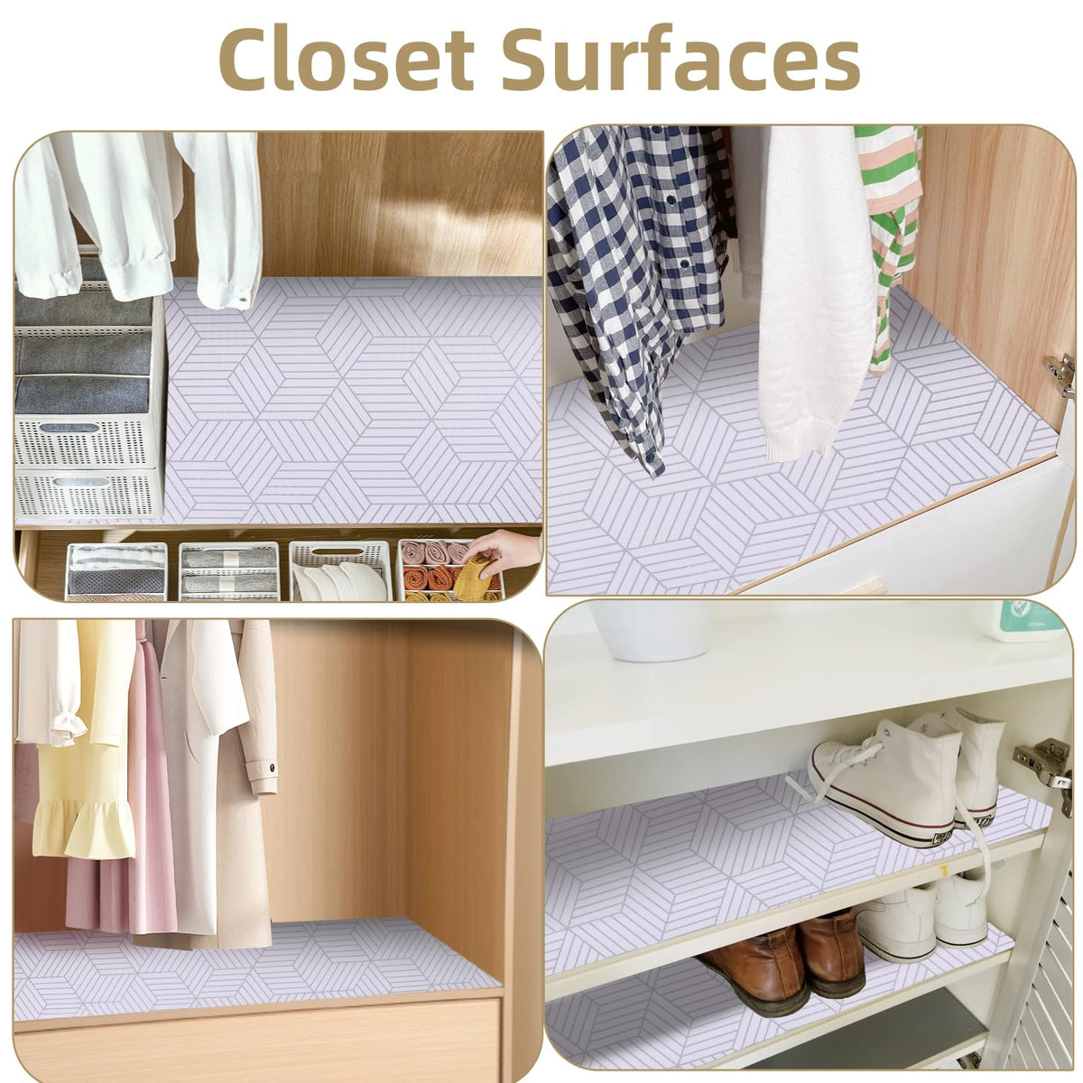 Shelf Liners for Kitchen Cabinets Non Adhesive Shelf Liner Paper Non