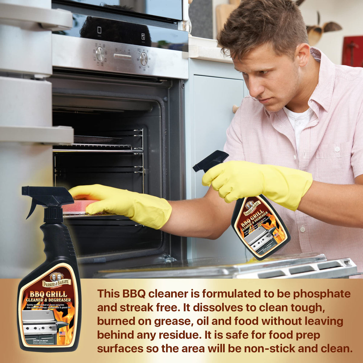 Grill Cleaner and Degreaser (24 Fl Oz)