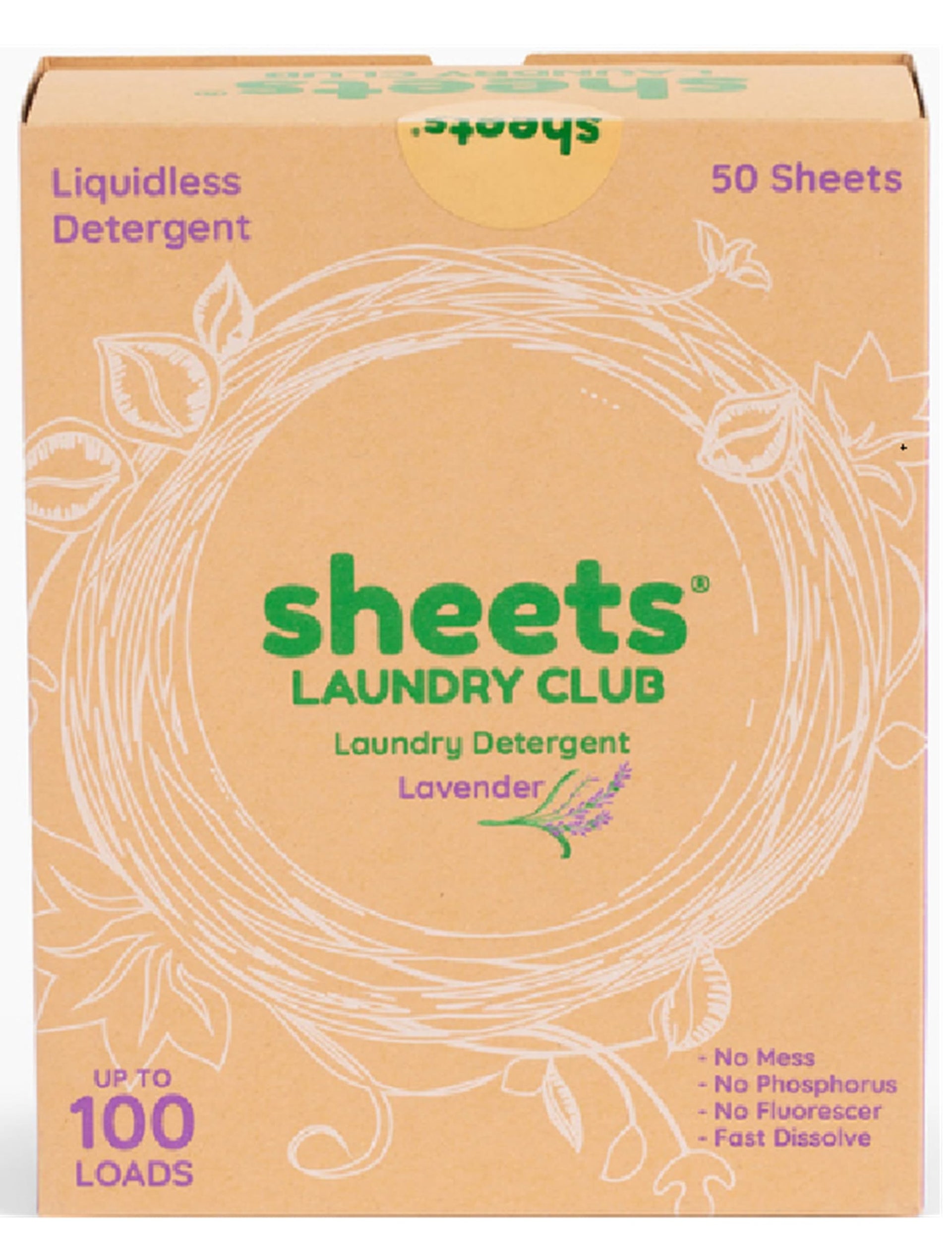 Detergent Sheets (50 Count)