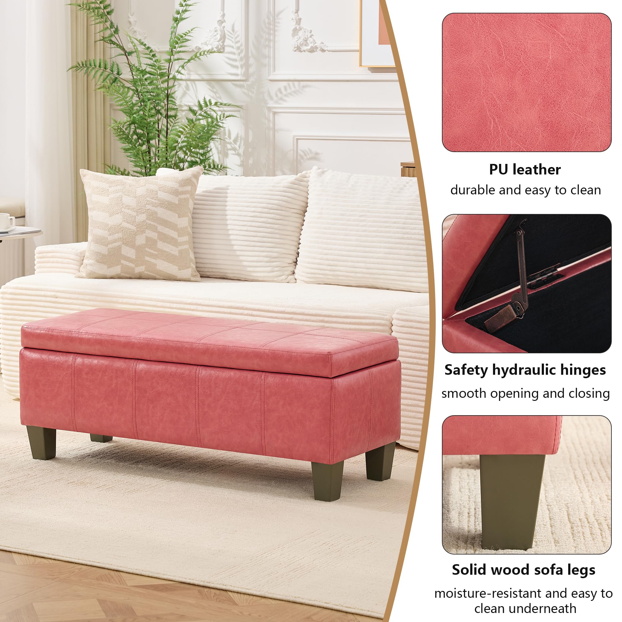 41" Storage Ottoman