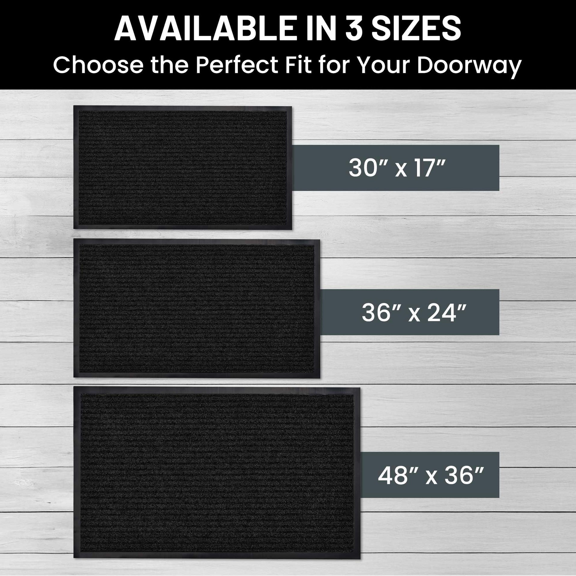 Front Door Mat (2 Count)