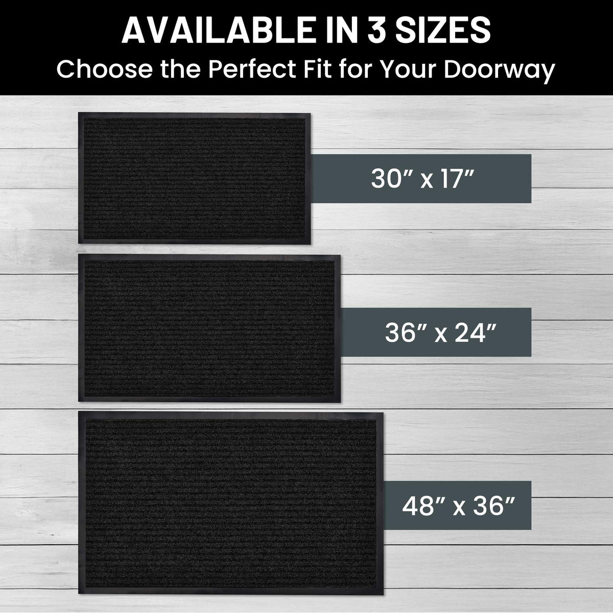 Front Door Mat (2 Count)