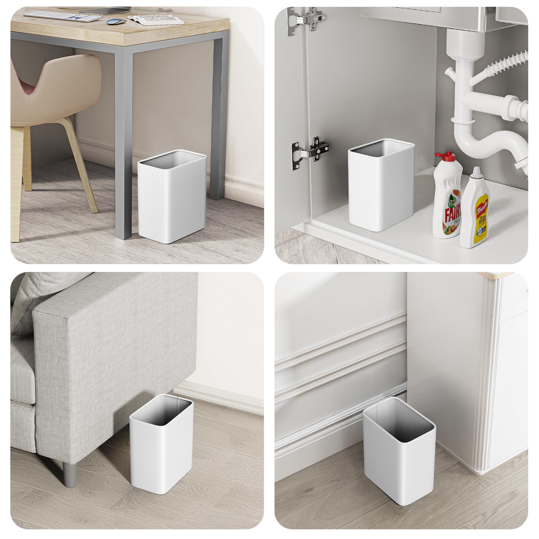 Small Bathroom Trash Can