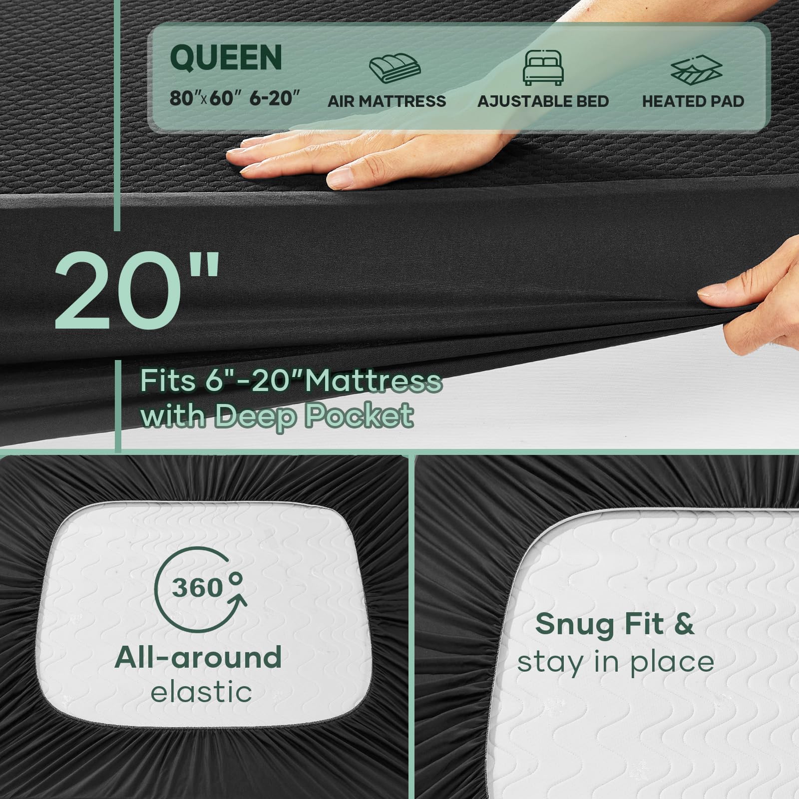 100% Waterproof Mattress Protector (99 Count)