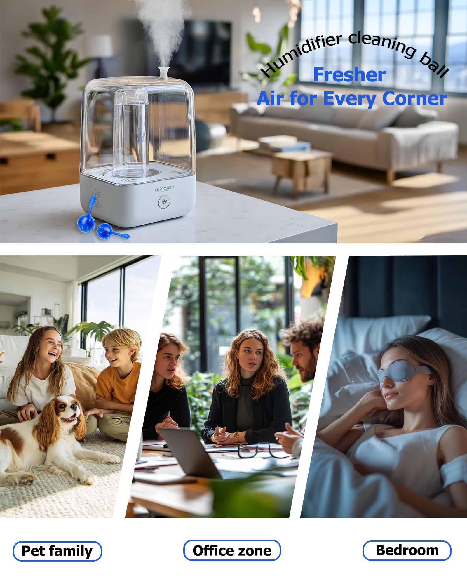 16 Pack Humidifier Cleaner Anti (16 Conut)