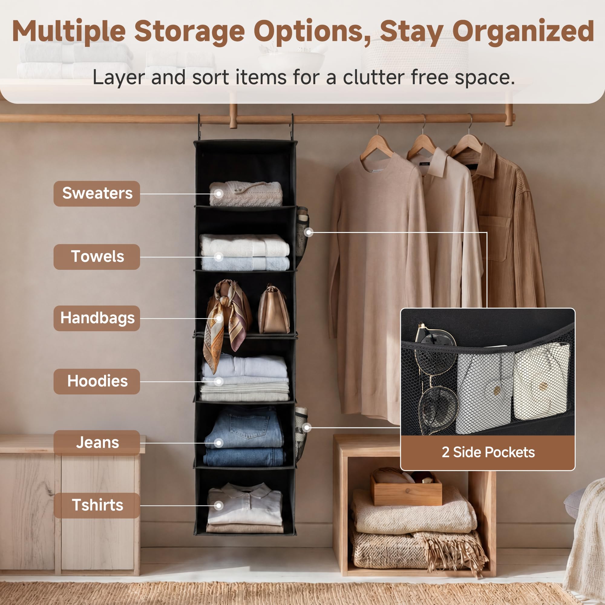 Hanging Closet Organizer 6