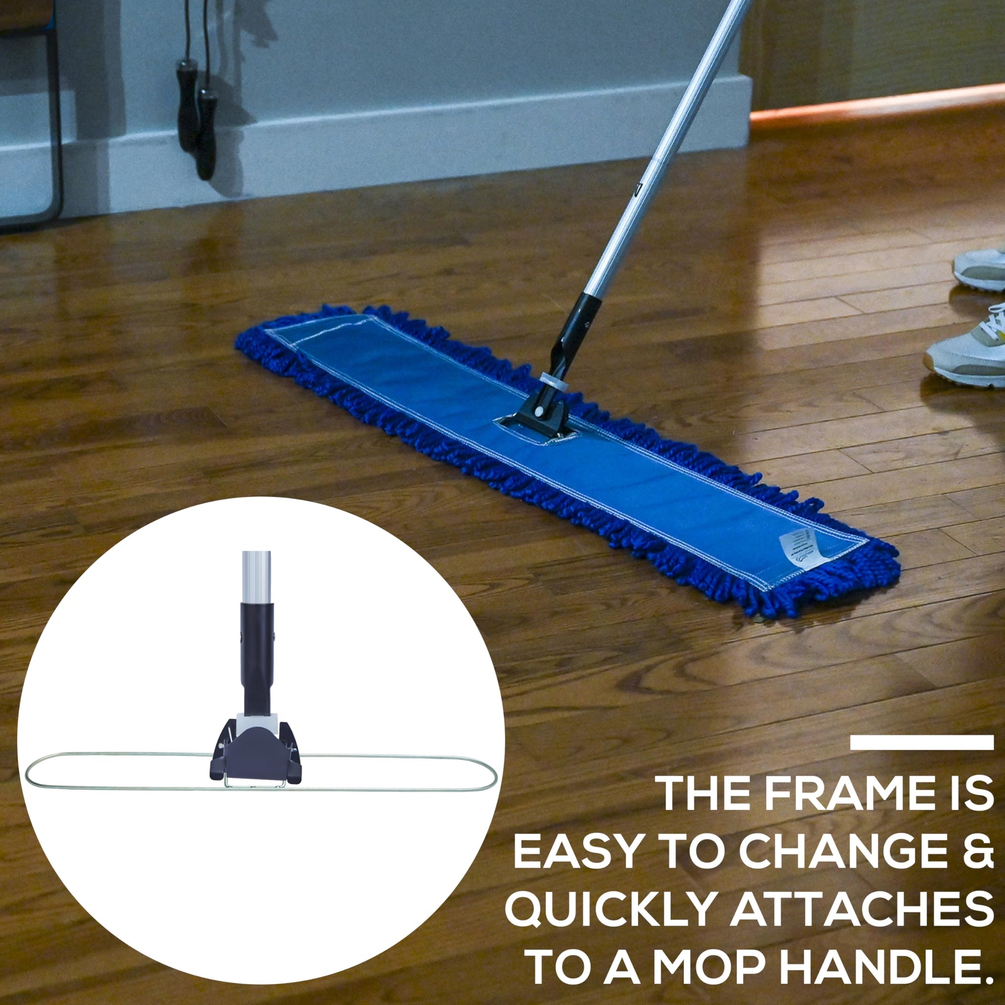 Commercial Dust Mop Frame 36 Inch (3 Count) - ModHome Supplies