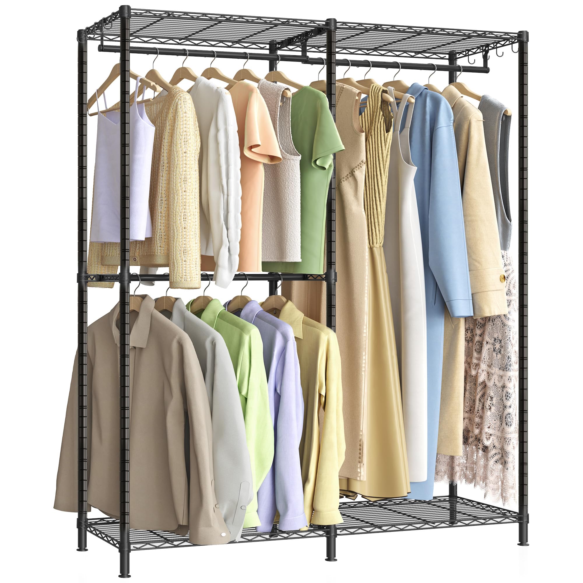 Clothes Rack Freestanding Wardrobe Closet