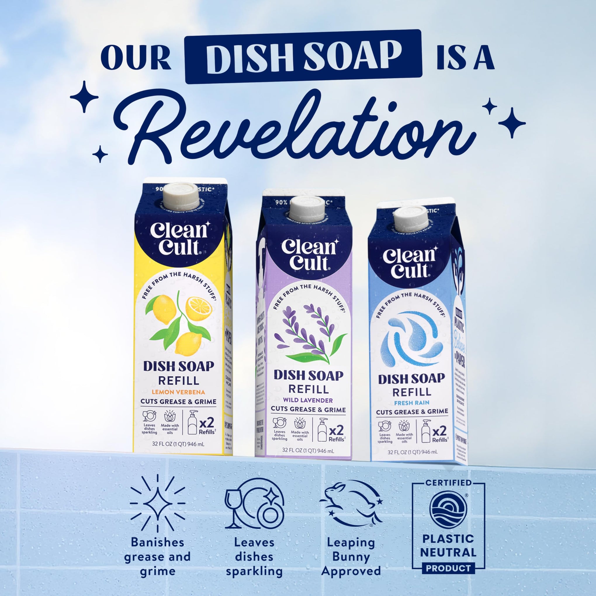 Dish Soap Liquid Refill (32 Fl Oz)