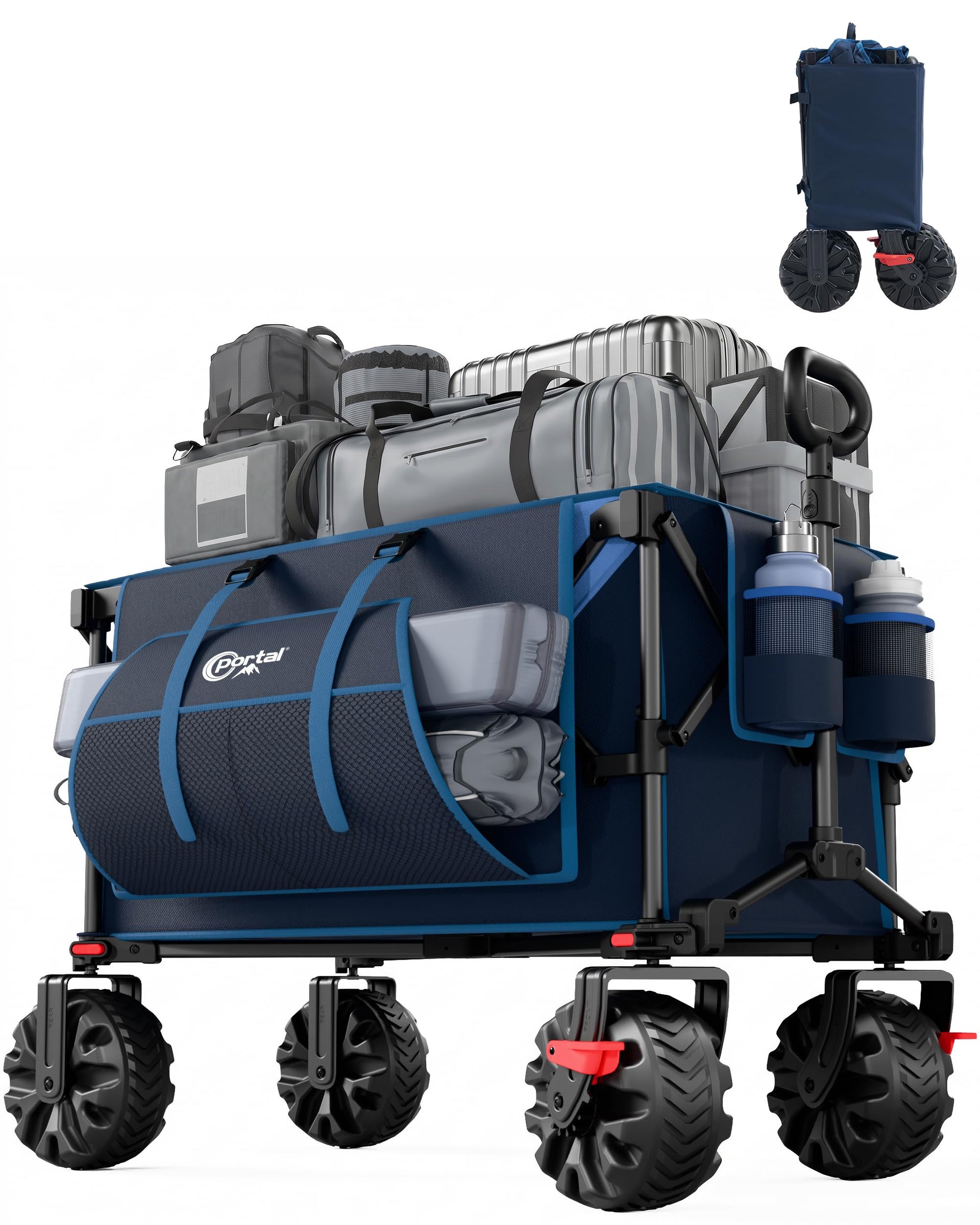 Heavy Duty Folding Wagon Cart