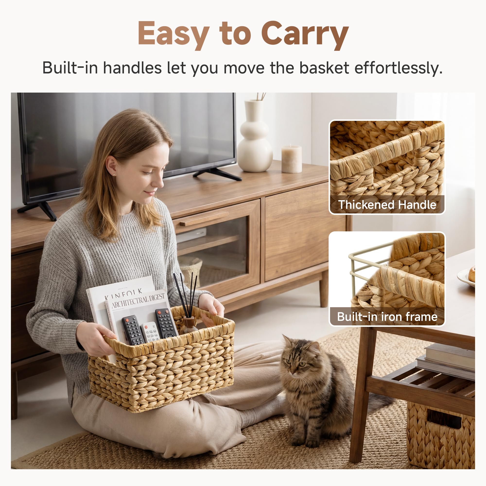 Wicker Baskets (2 Count)