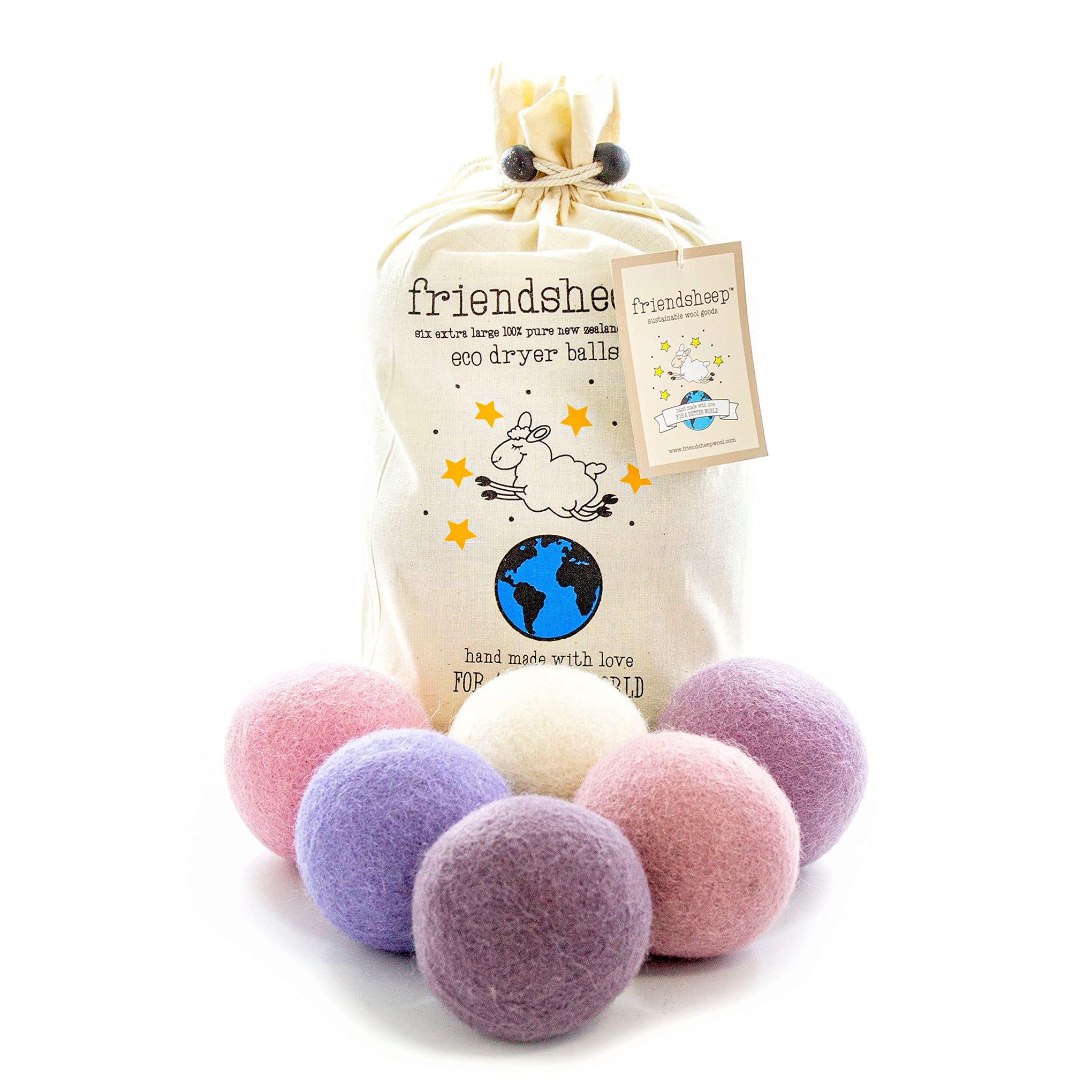 Wool Dryer Balls (6 Count)
