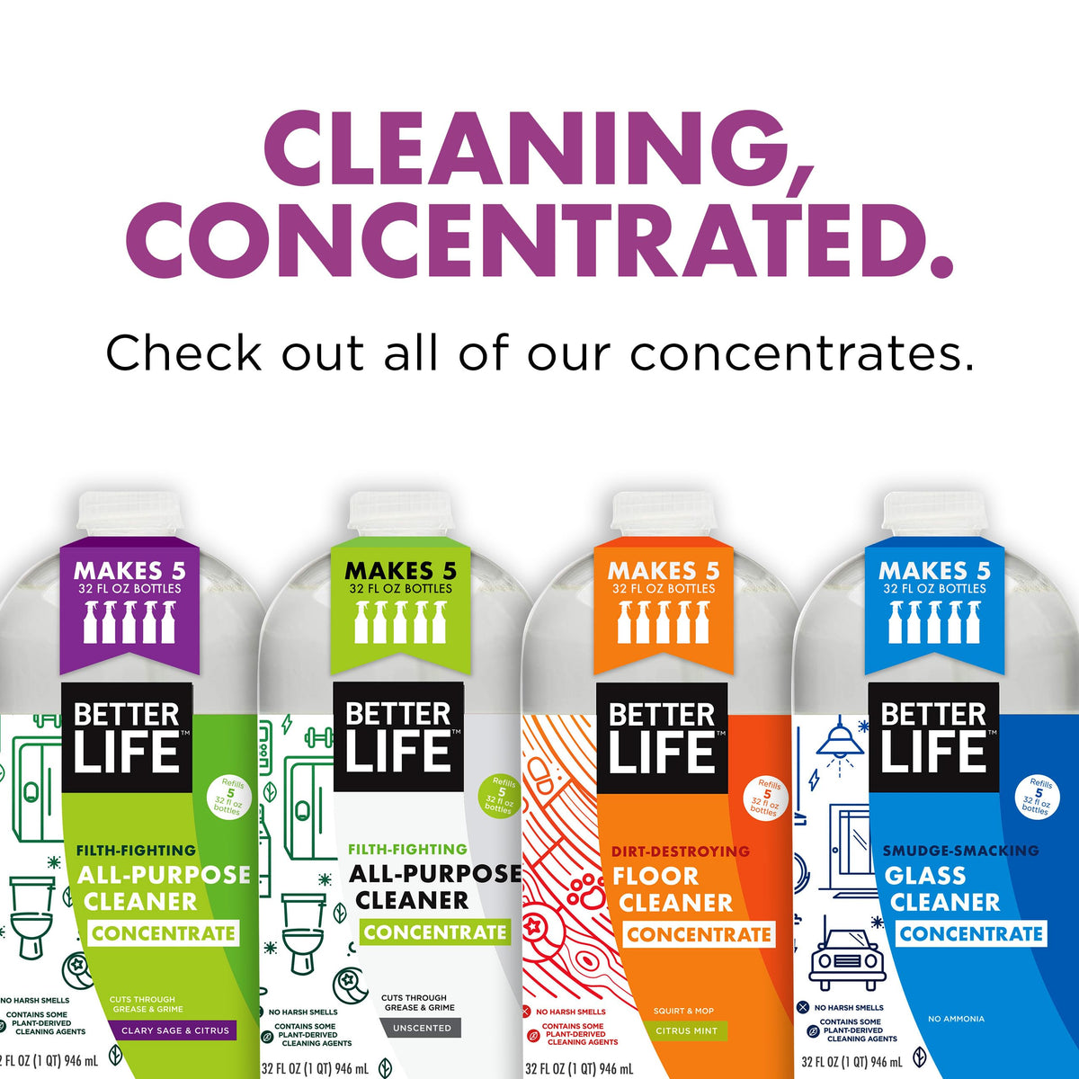 All Purpose Cleaner Concentrate (32 Fl Oz)