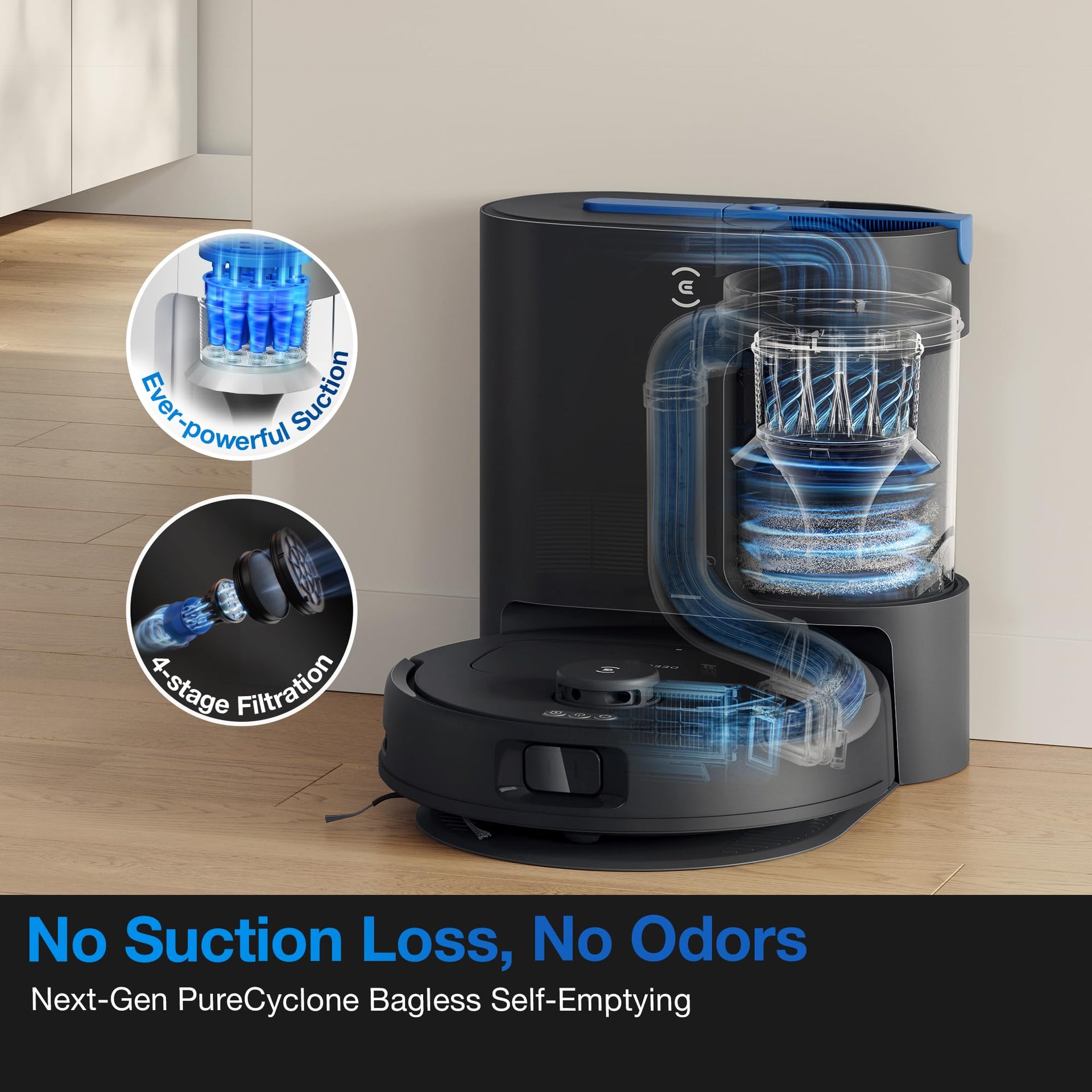DEEBOT N20e Plus Robot Vacuum and Mop