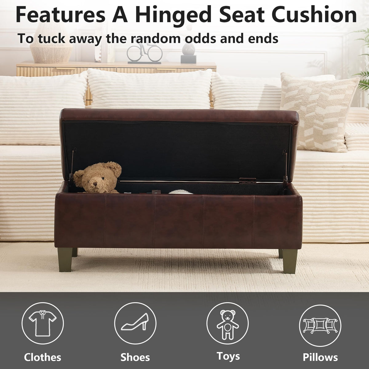 41" Storage Ottoman