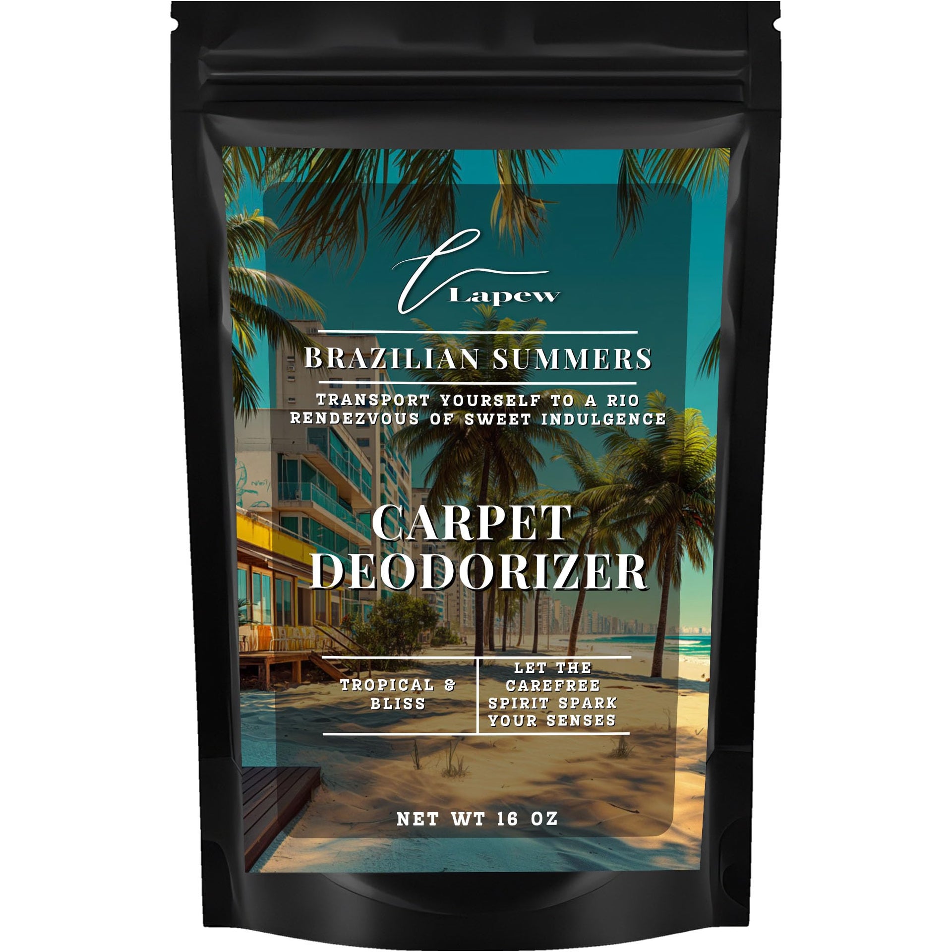 Brazilian Summers Carpet Deodorizer Powder (16 Ounce)