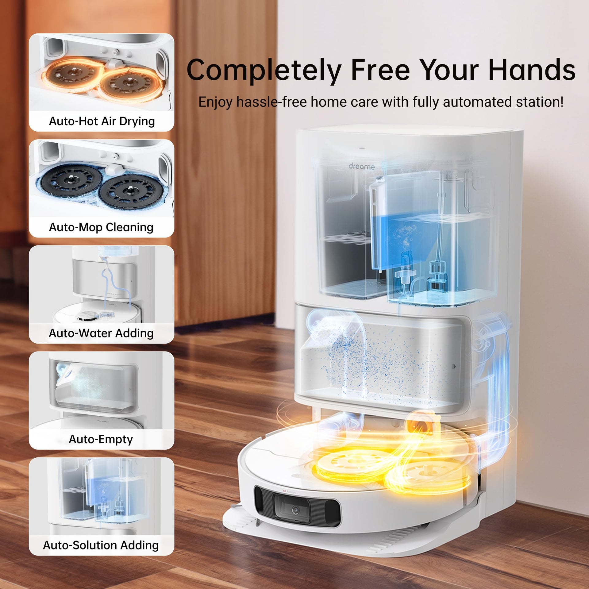 L10s Ultra Robot Vacuum and Mop Combo