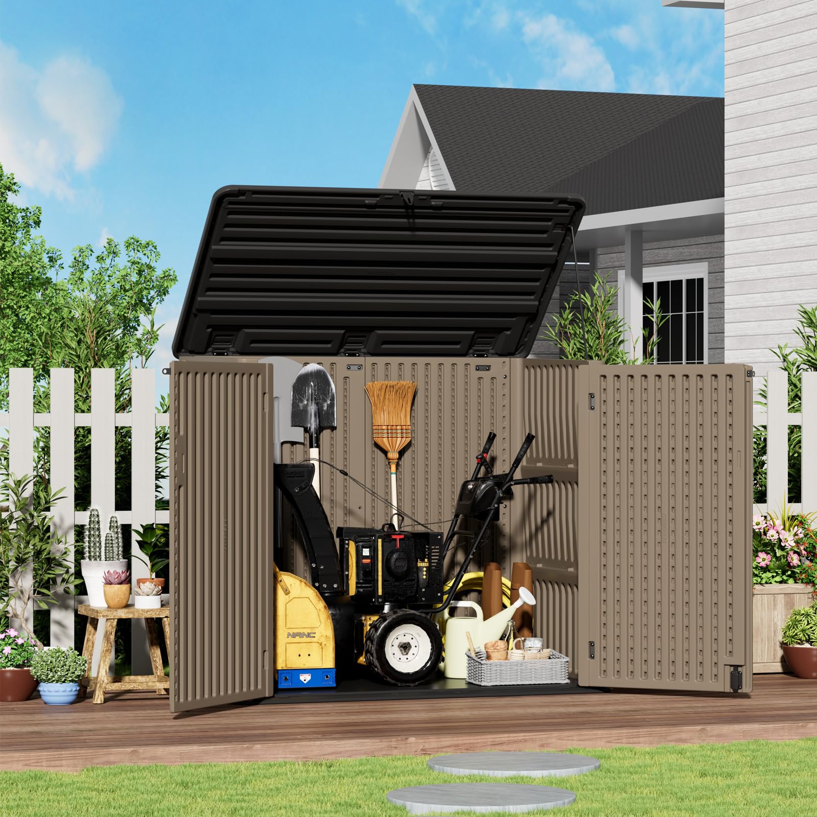 Large Outdoor Storage Shed