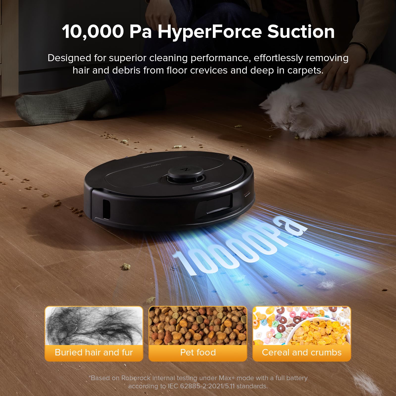 QV 35S Robot Vacuum and Mop