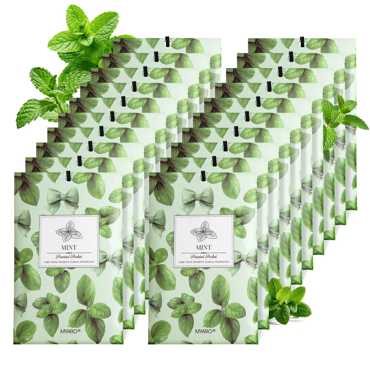 20Pcs Peppermint Scented Sachets (20 Count)
