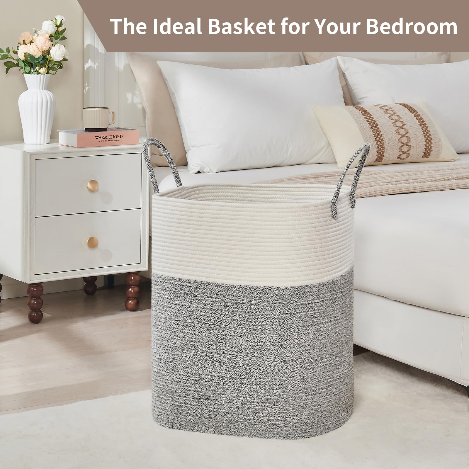 Laundry Basket with Handles