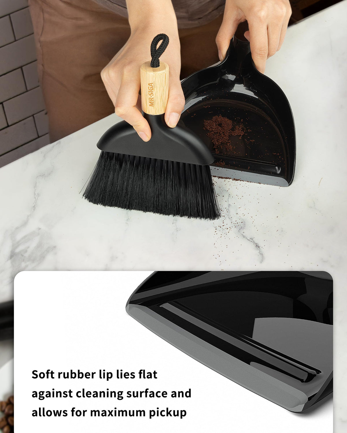 Mini Dustpan and Brush Set
