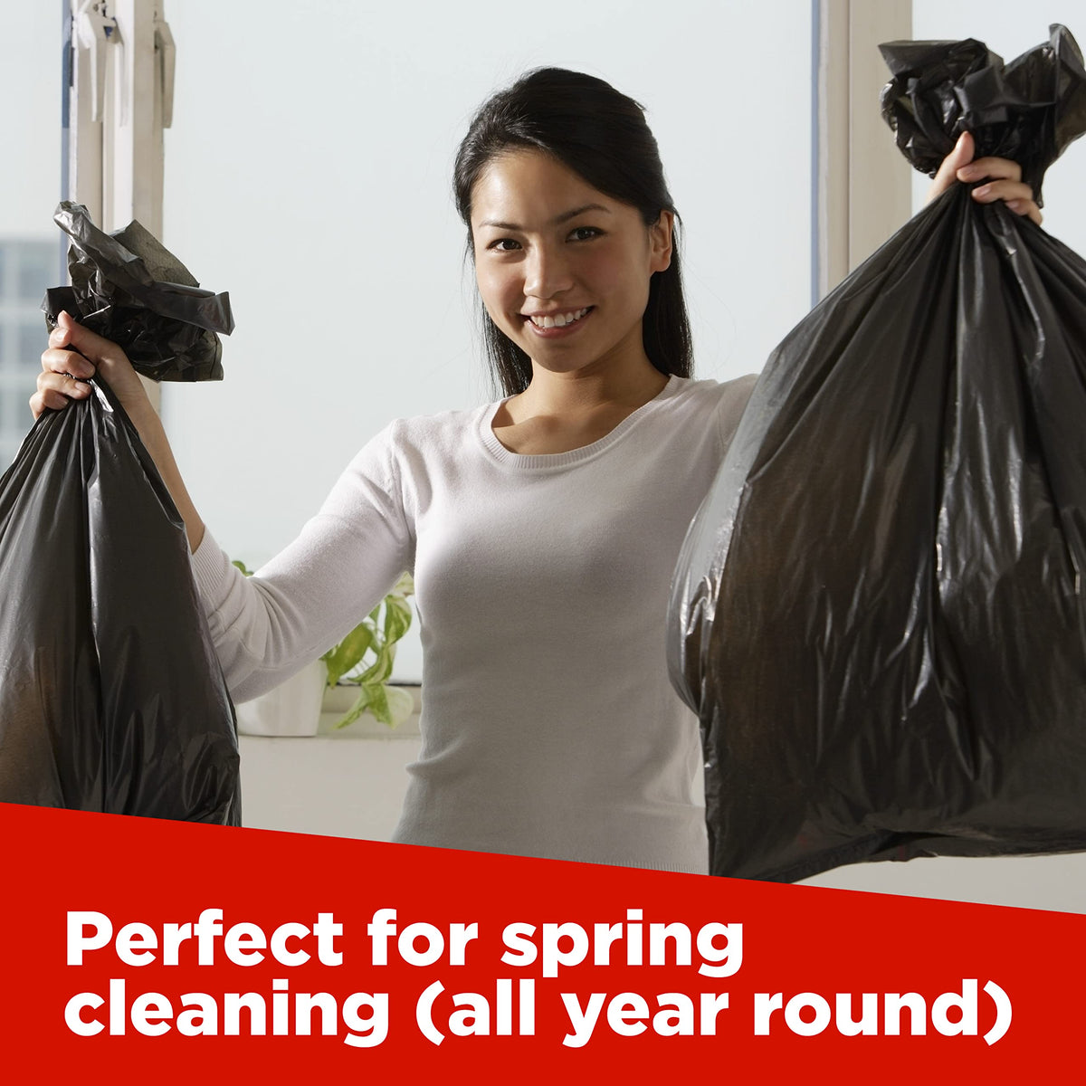 40 45 Gallon Trash Bags Heavy Duty (250 Count)