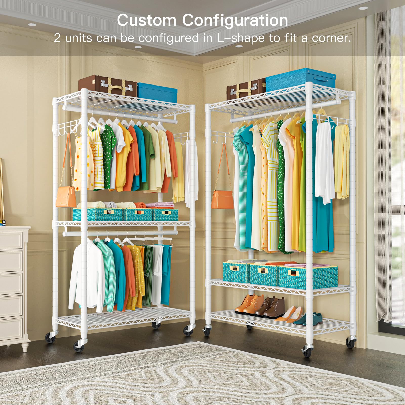 P1 Heavy Duty Garment Rack