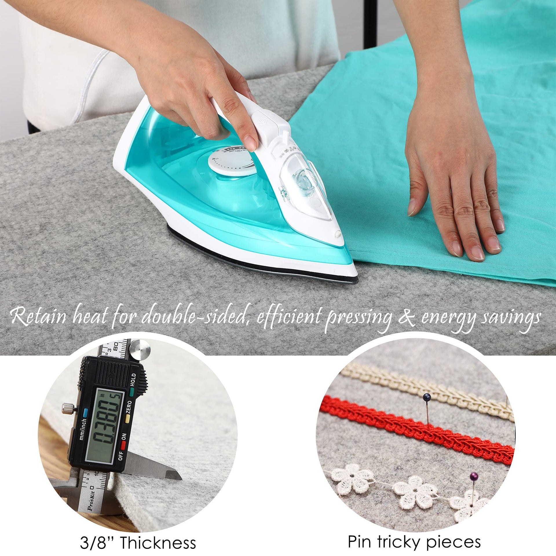 Wool Pressing Mat for Quilting
