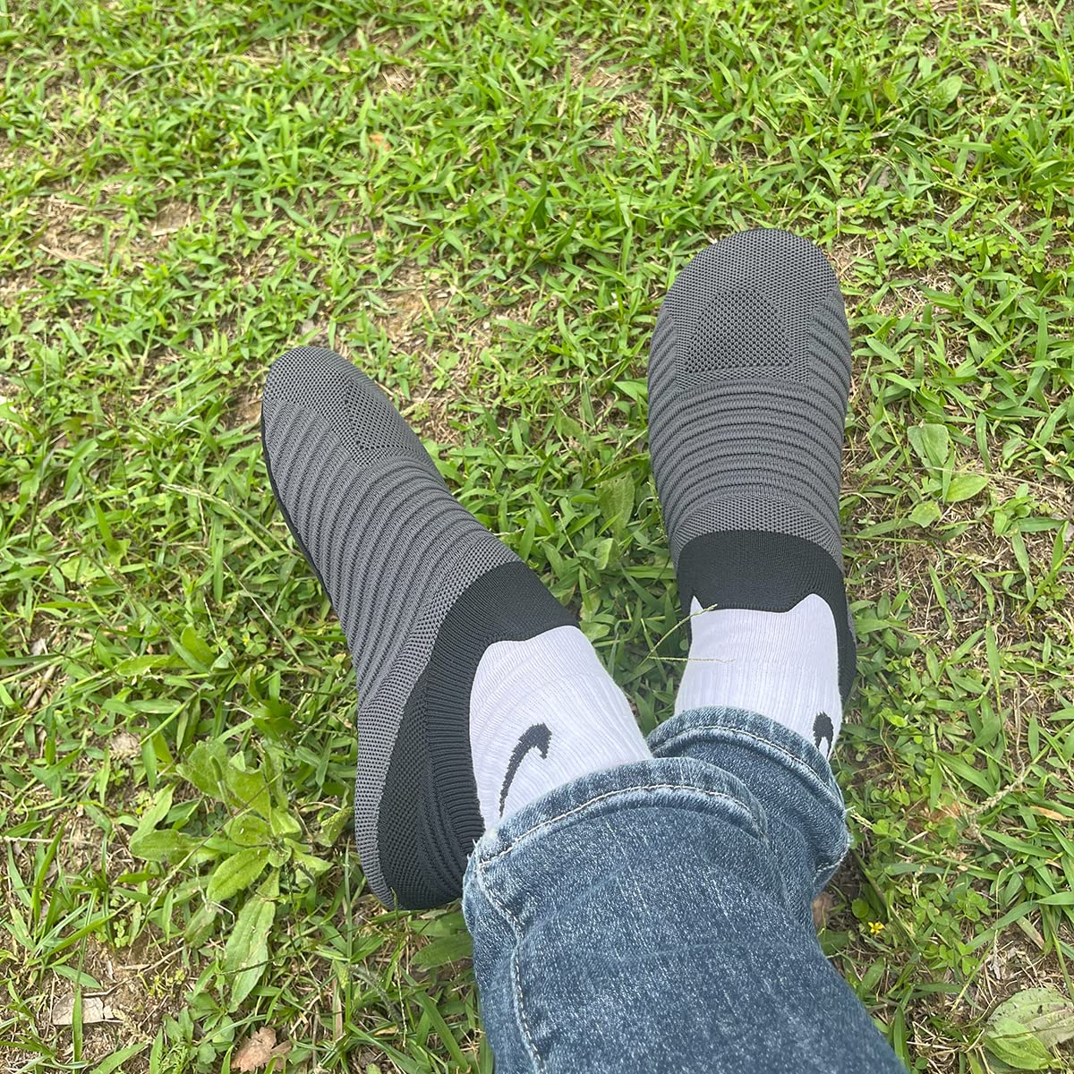 Adult Indoor House Slippers Socks Travel Lightweight Comfort Non Slip Grip House Floor Home Shoes for Women Men