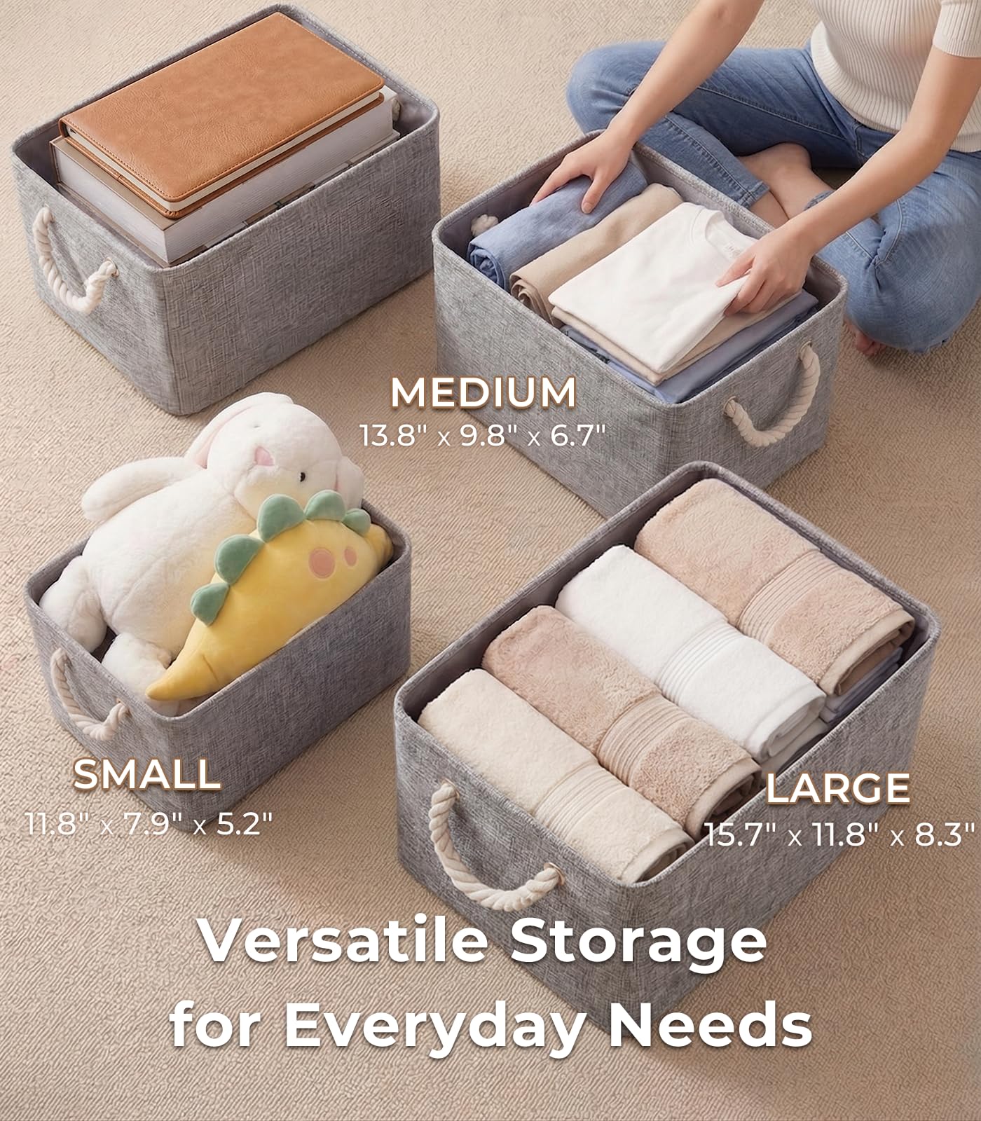 Storage Bins for Shelves