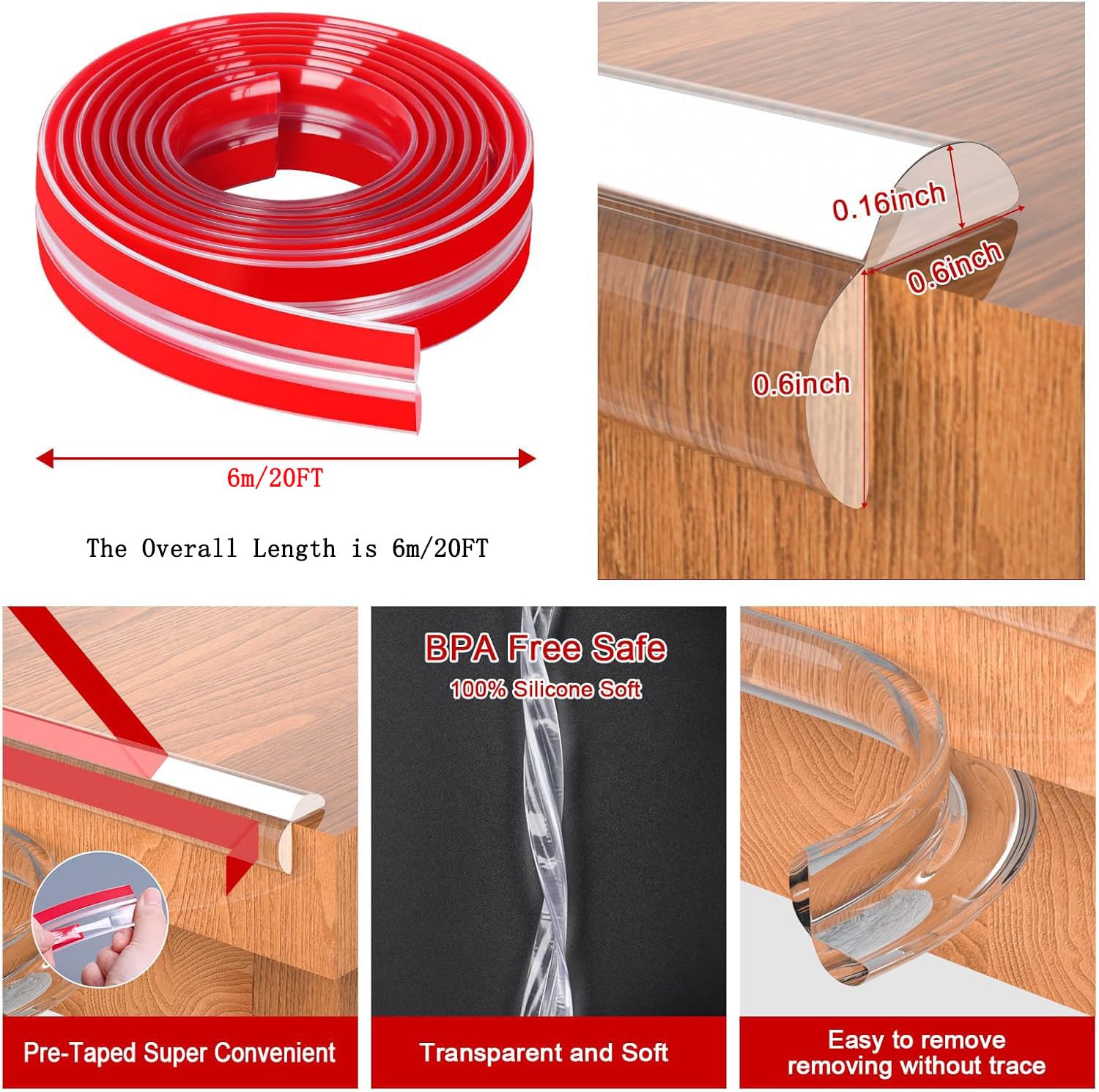Edge Protector for Baby Proofing