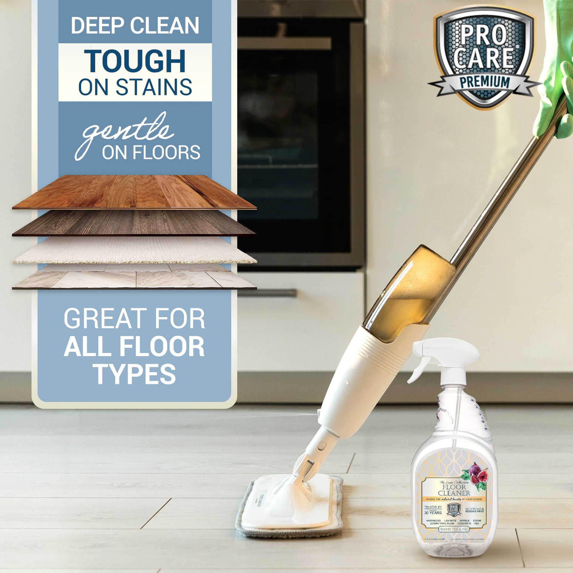 White Tea & Fig Floor Cleaner (32 Fl Oz)