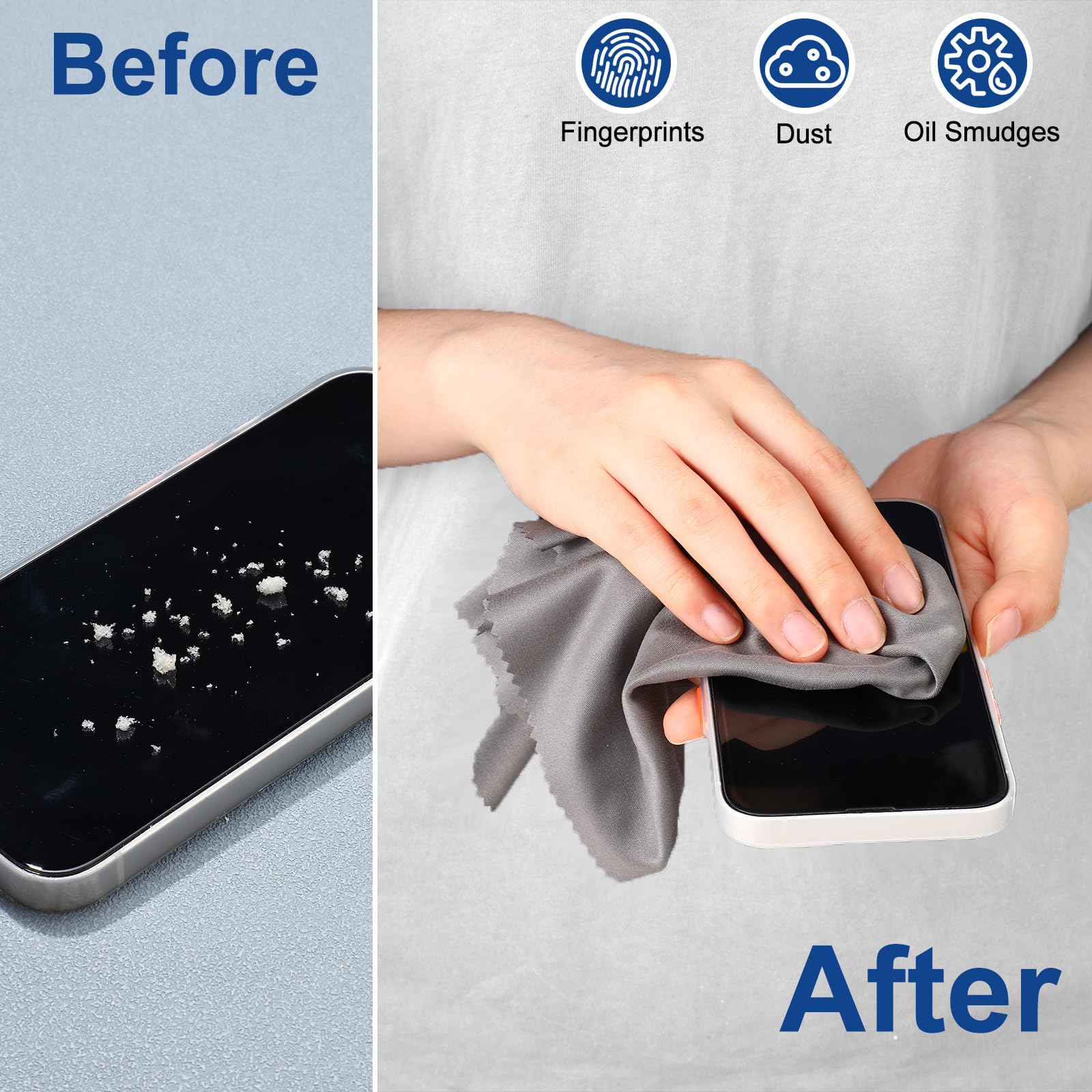12 Pack Microfiber Cleaning Cloth