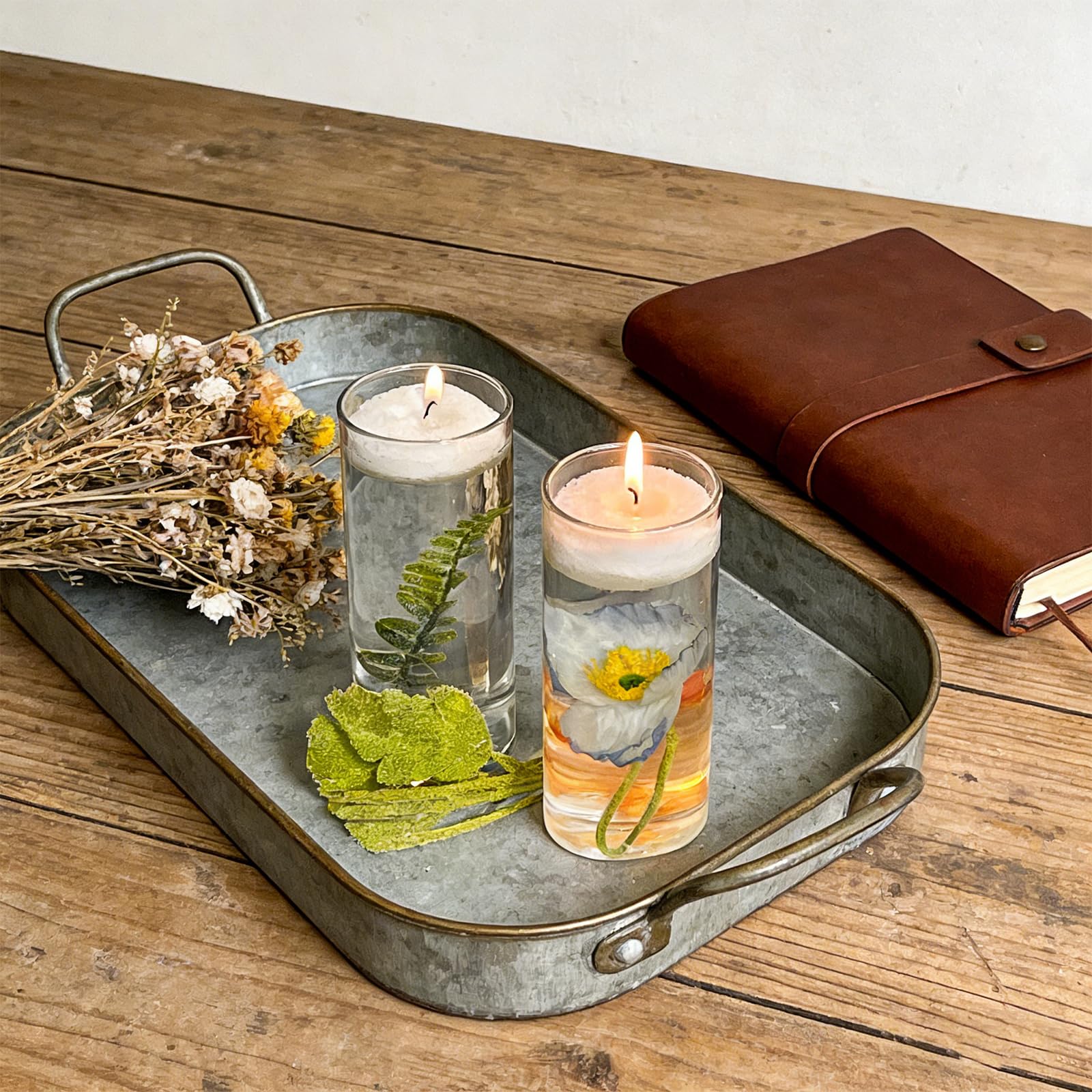 Sandalwood Scented White Pearled Candle 141oz Luxury Sand Candle Granulated Wax (141 Ounce)
