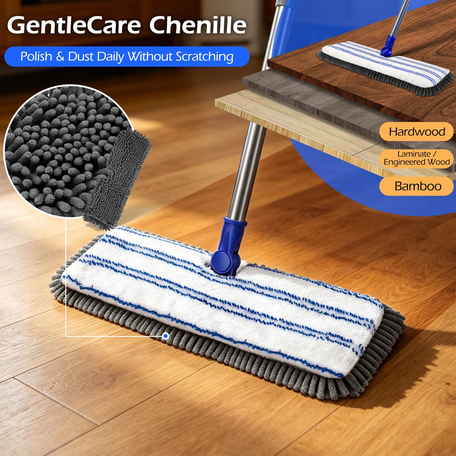 Dust Mop for Hardwood Floors