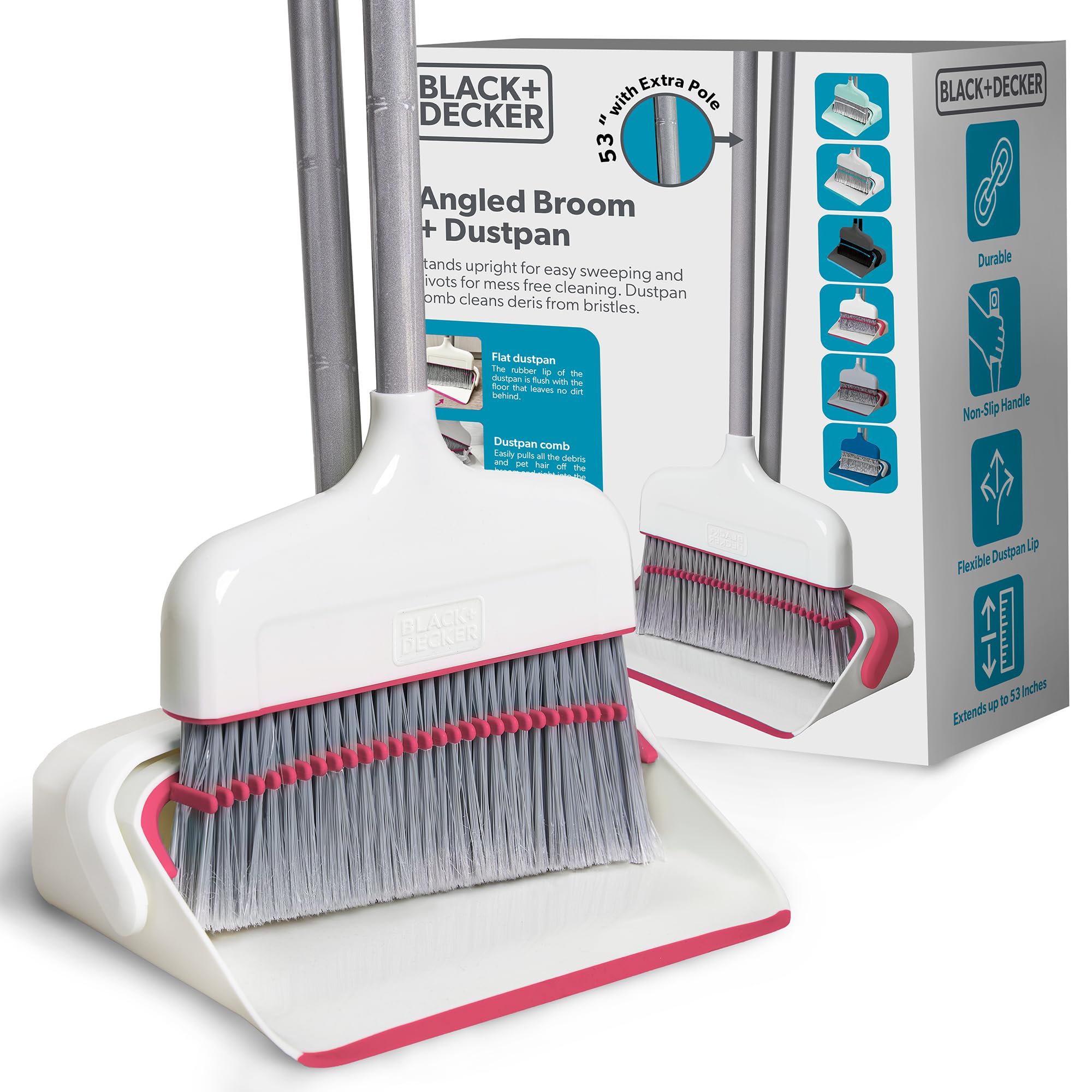 Butler Broom & Dustpan Set