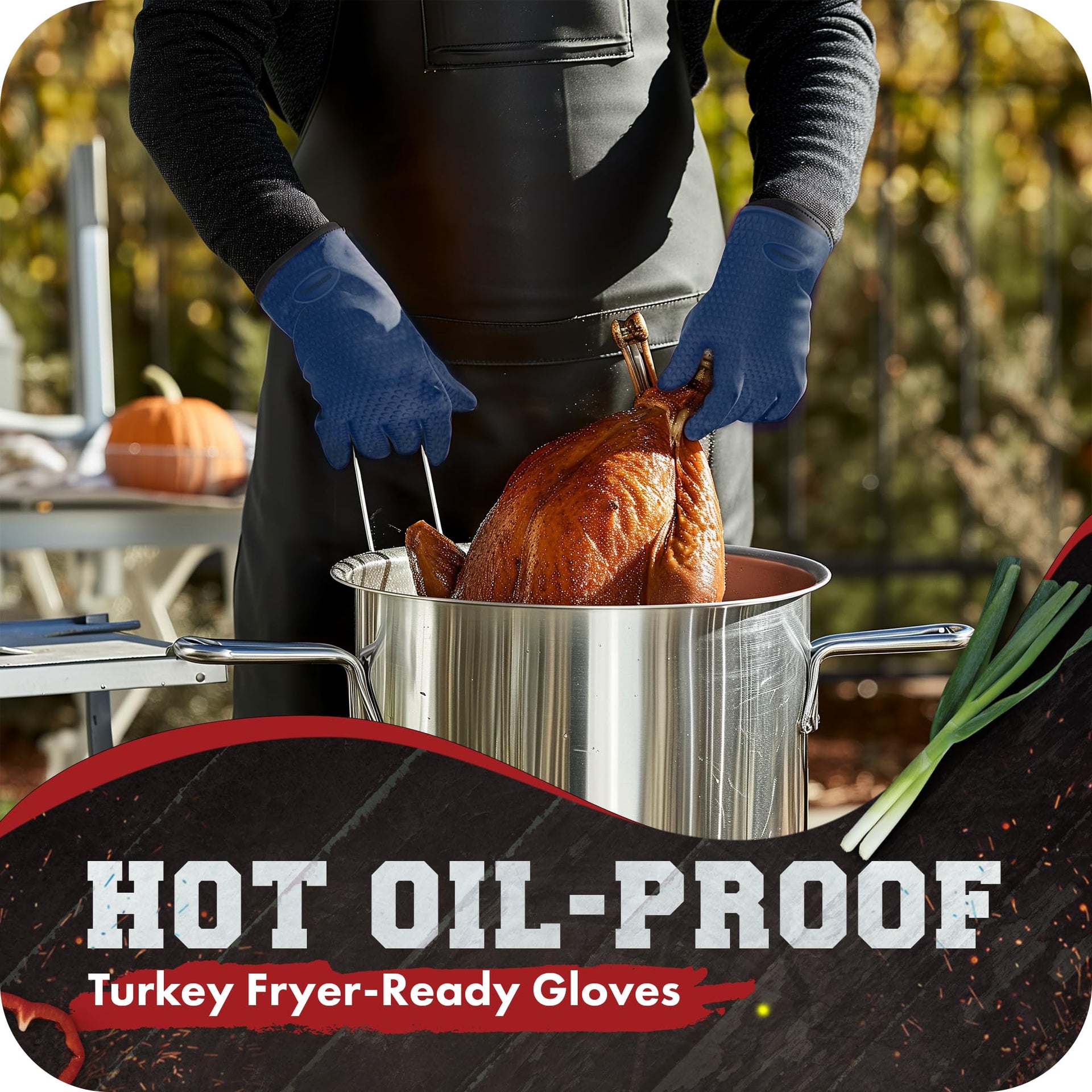 Silicone Smoker BBQ Gloves (2 Count)